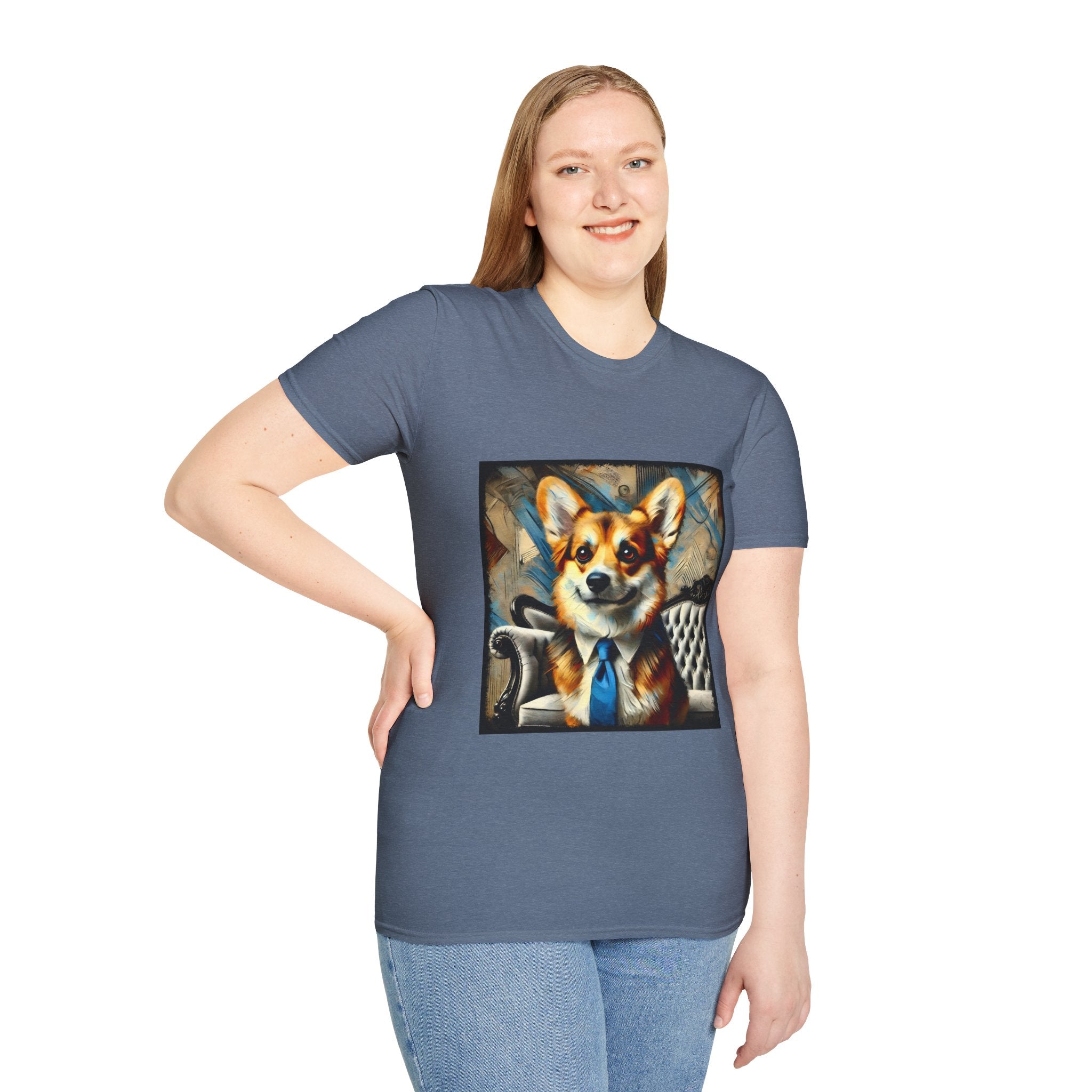 Pembroke Welsh Corgi Classic Gent | Unisex Dog T-Shirt