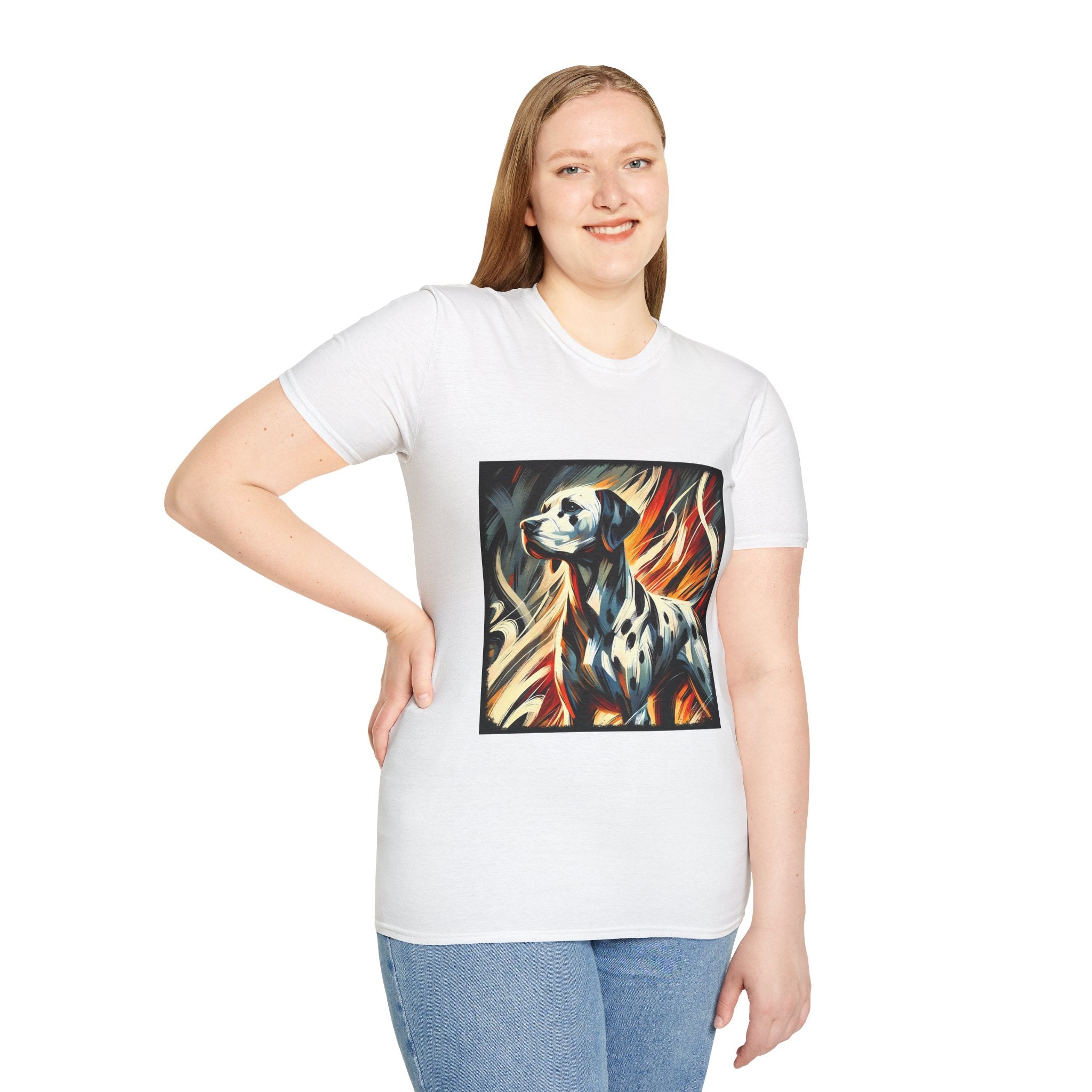 Dalmatian Bold Fire Classic | Unisex Dog T-Shirt