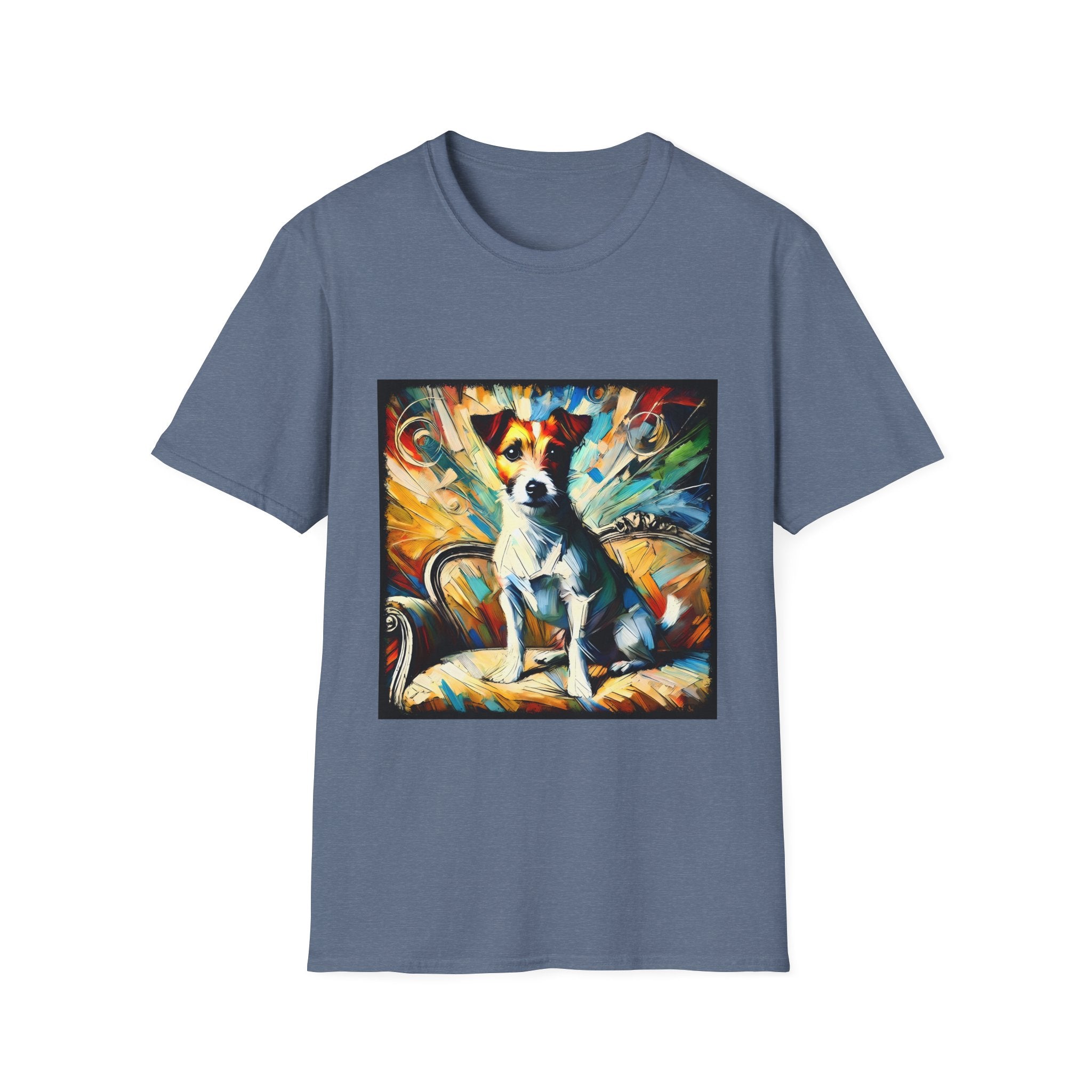 Jack Russell Terrier Multicolored Classic | Unisex Dog T-Shirt
