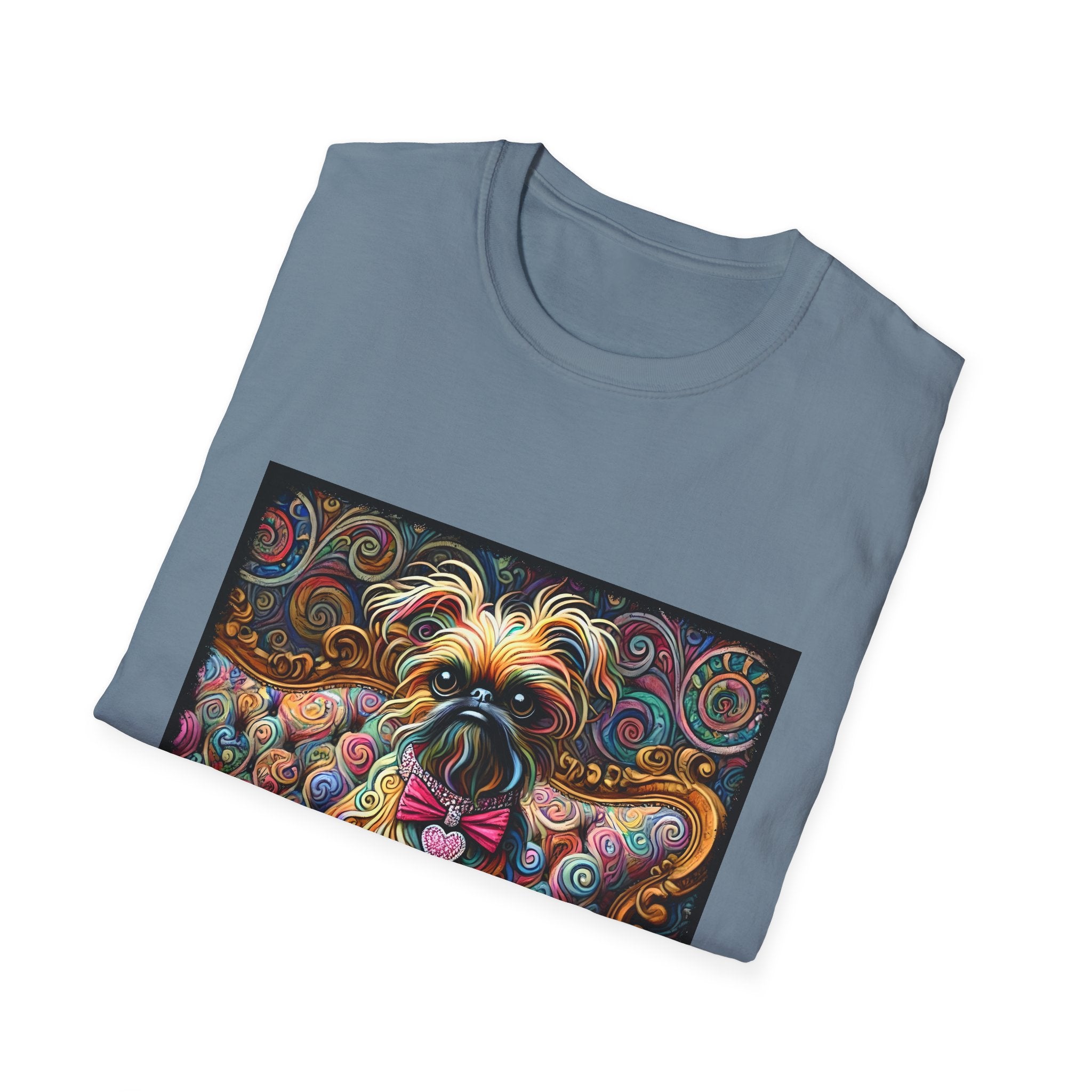 Brussels Griffon Love Swirl | Unisex Dog T-Shirt