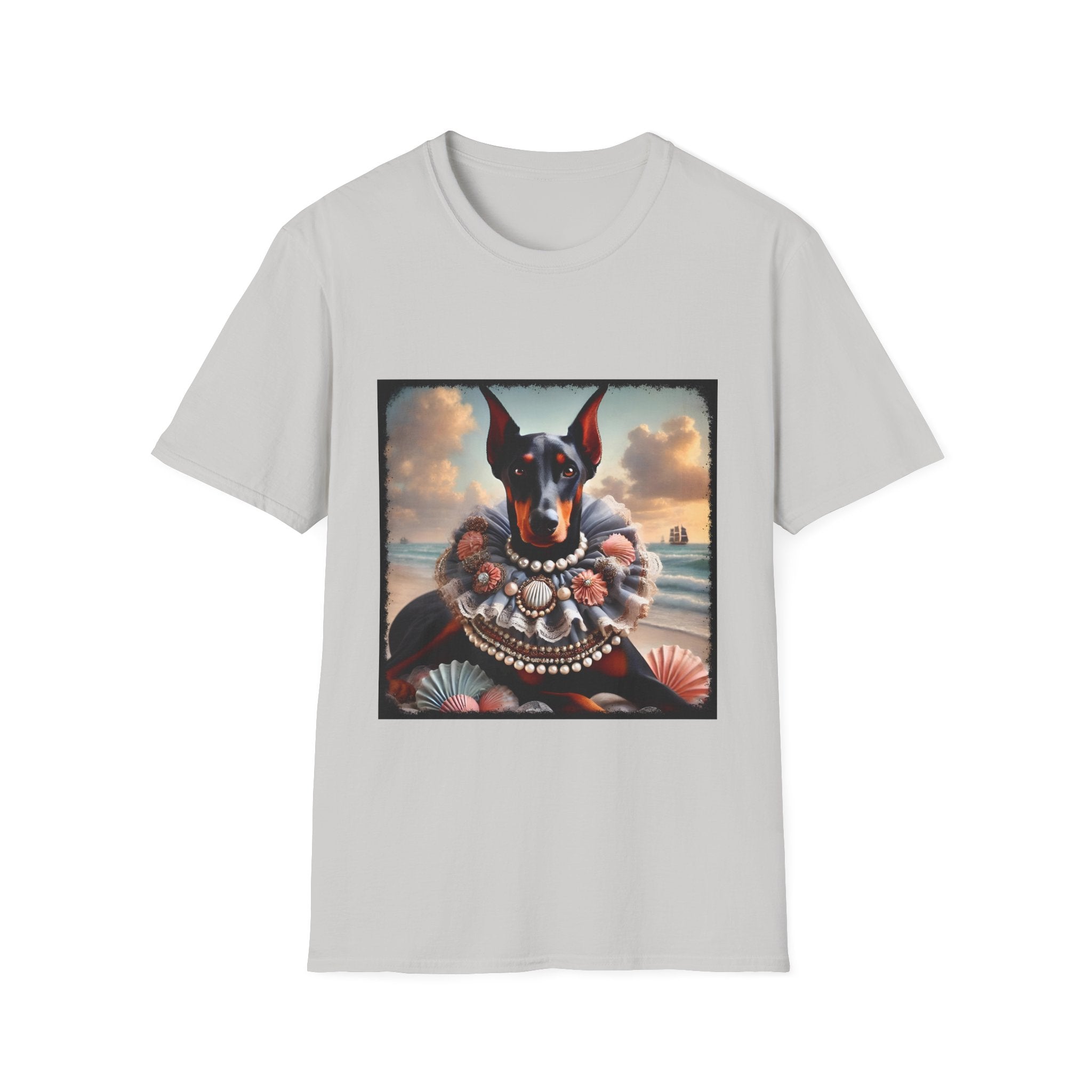 Doberman Pinscher Beach Dream | Unisex Dog T-Shirt