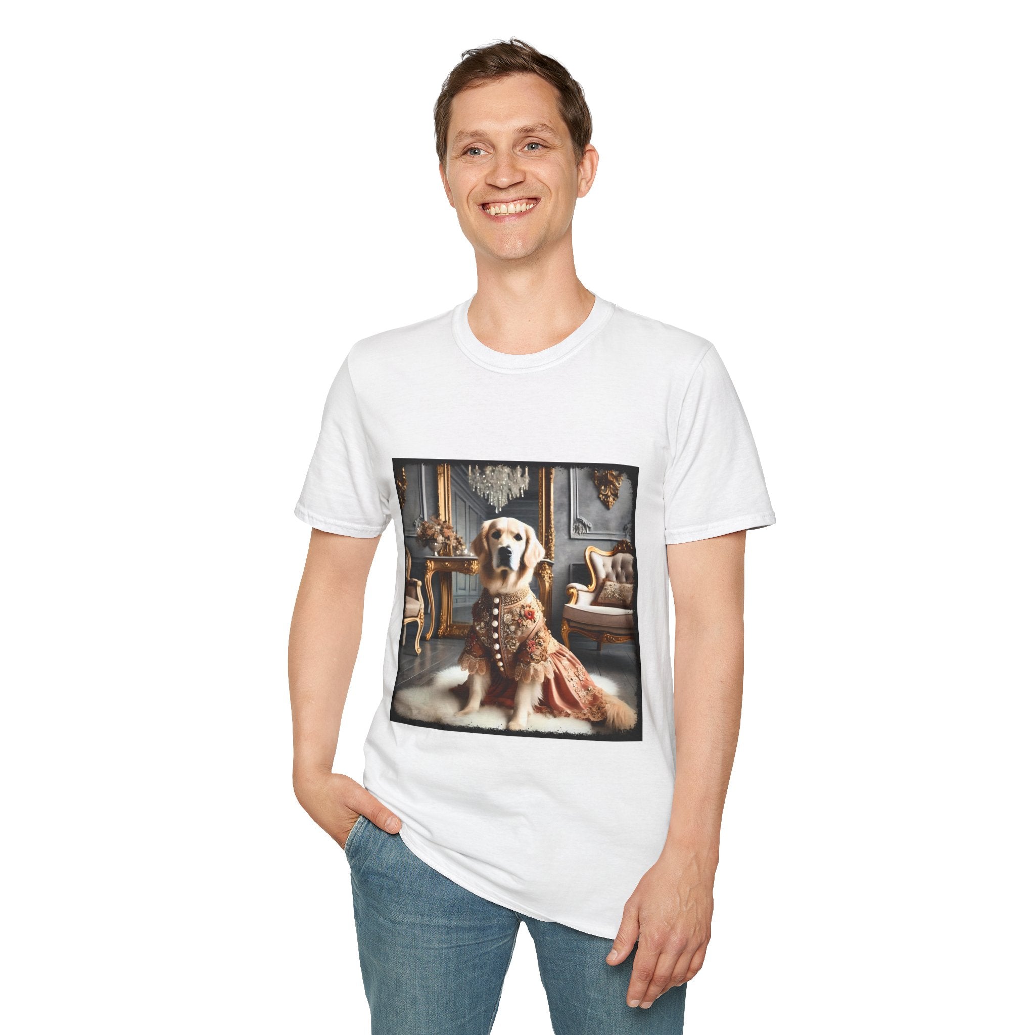 Golden Retriever Grand Presence | Unisex Dog T-Shirt
