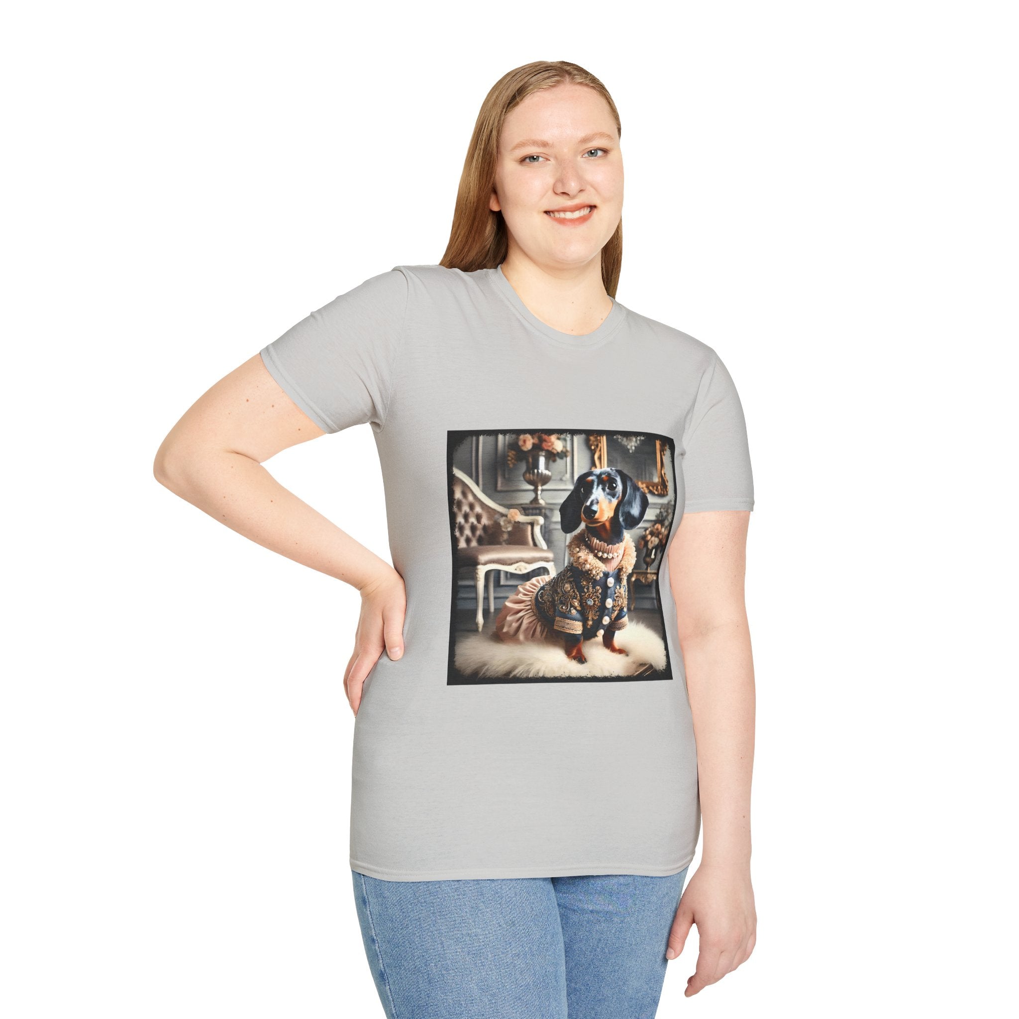 Dachshund Regal Muse | Unisex Dog T-Shirt