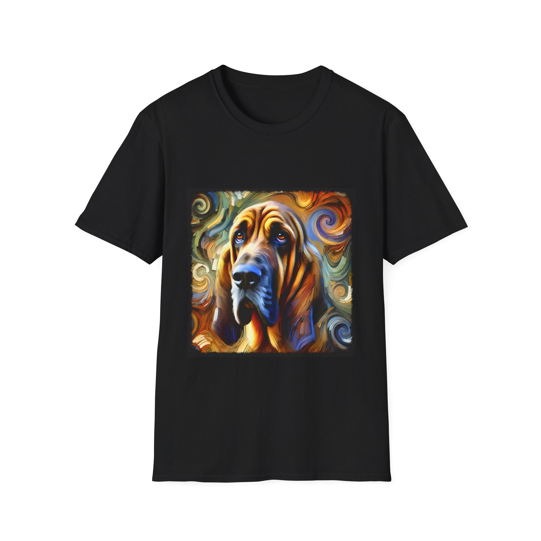 Bloodhound Warm Swirl | Unisex Dog T-Shirt