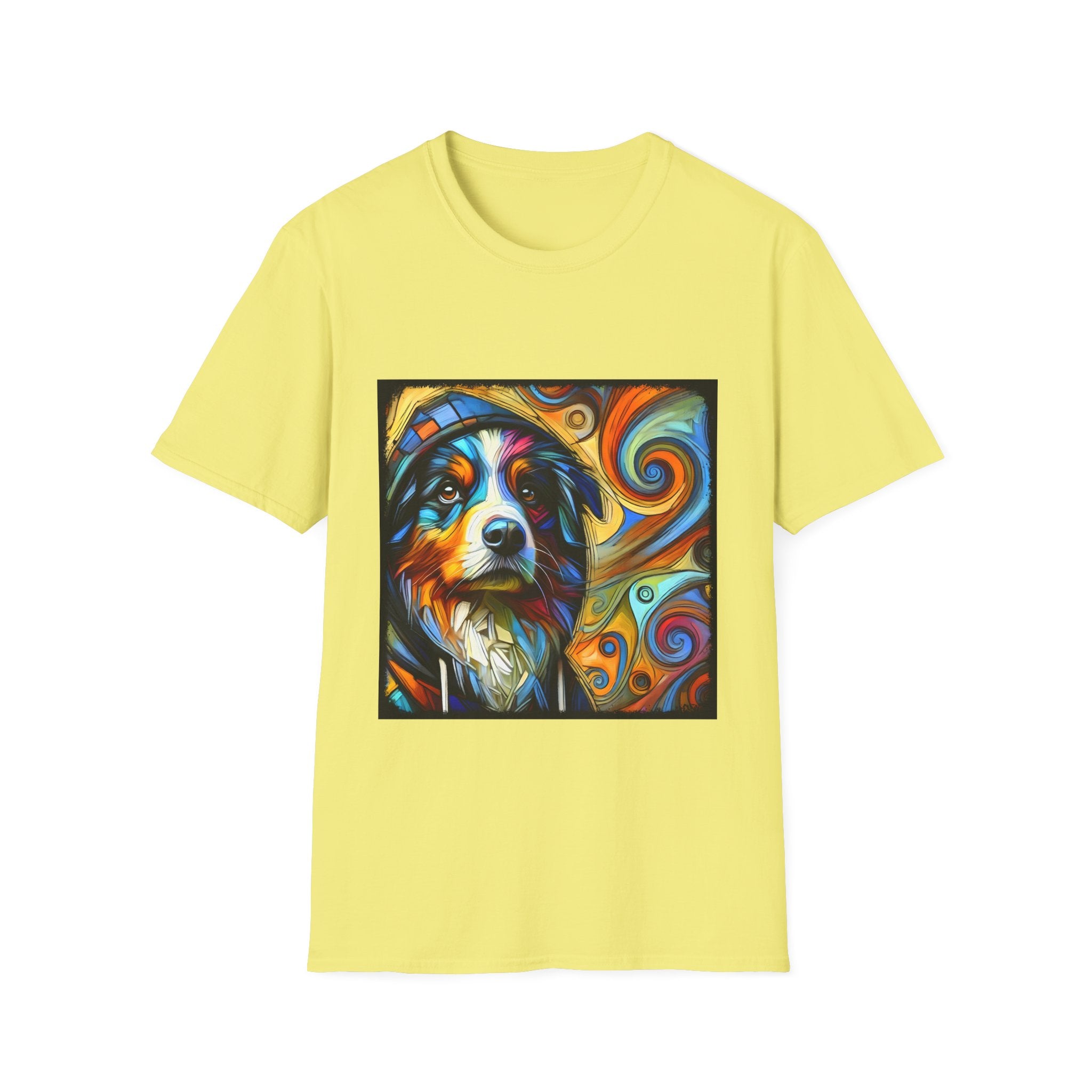 Australian Shepherd Relaxed Swirl | Unisex Dog T-Shirt