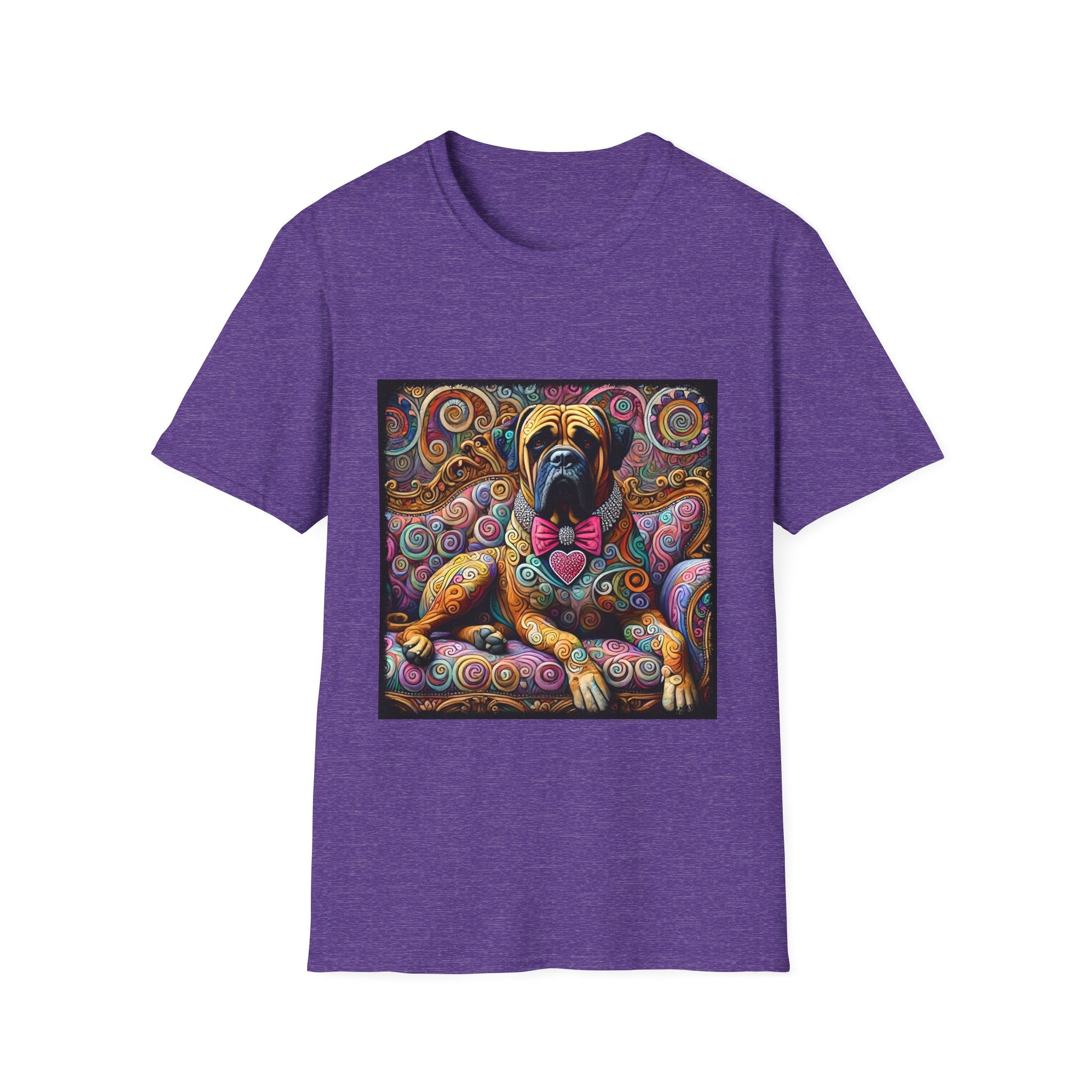 Bullmastiff Love Swirl | Unisex Dog T-Shirt