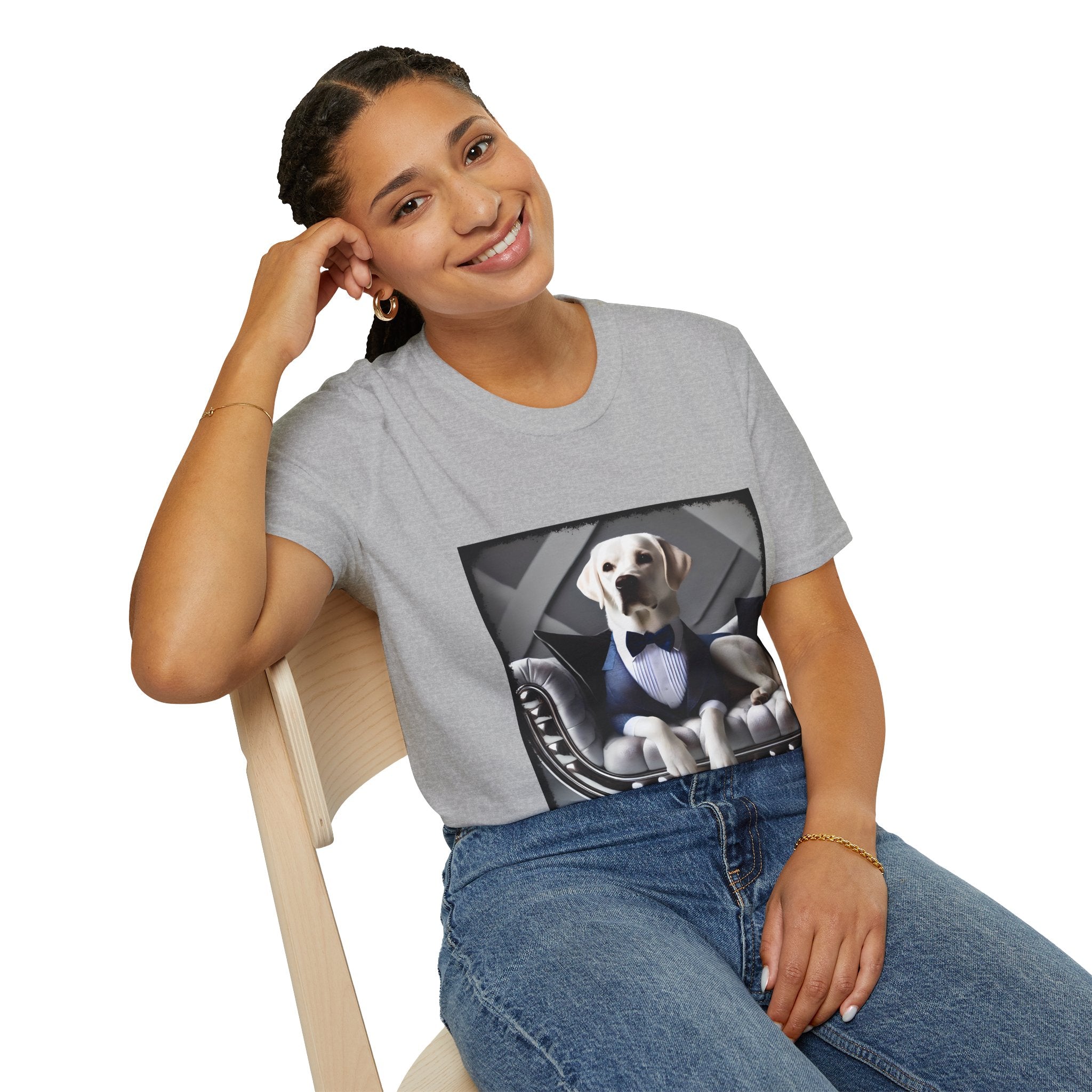 Labrador Retriever Sophisticated Sir | Unisex Dog T-Shirt
