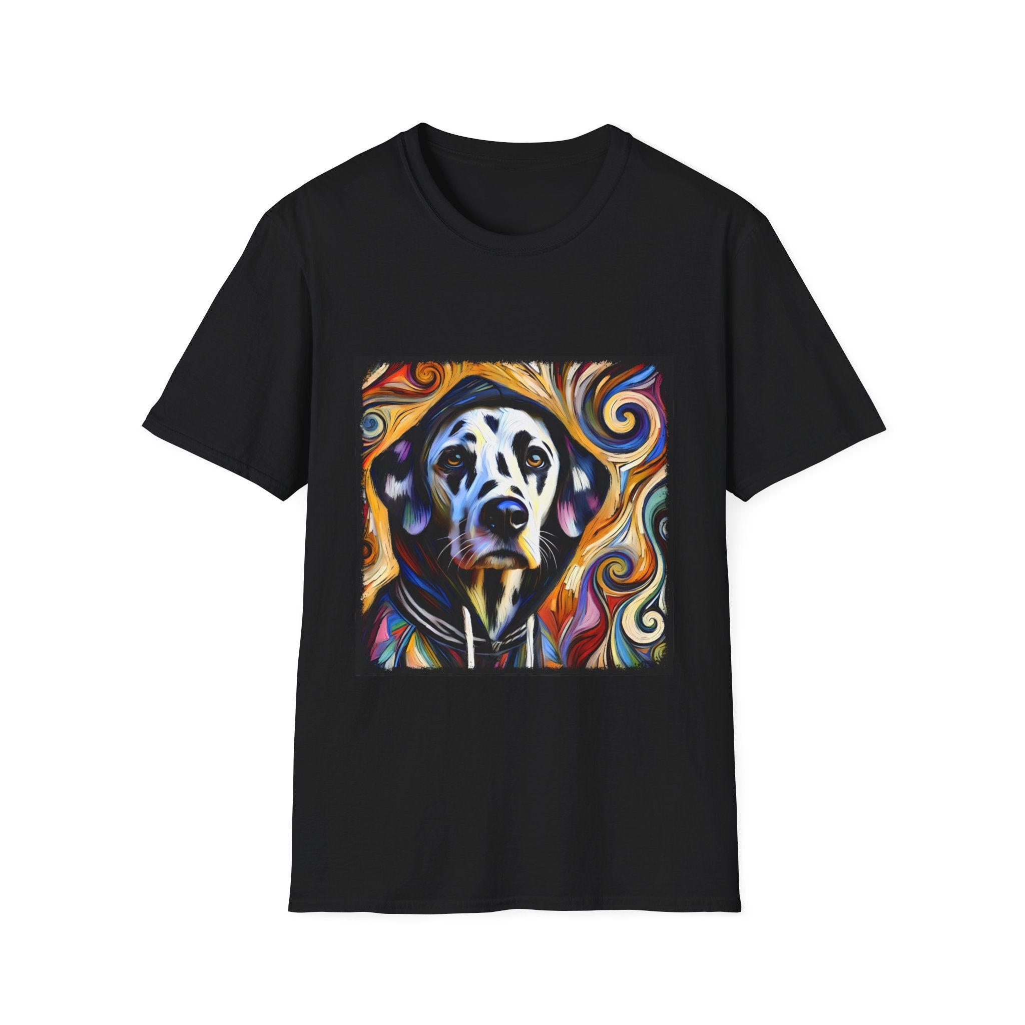 Dalmatian Relaxed Swirl | Unisex Dog T-Shirt