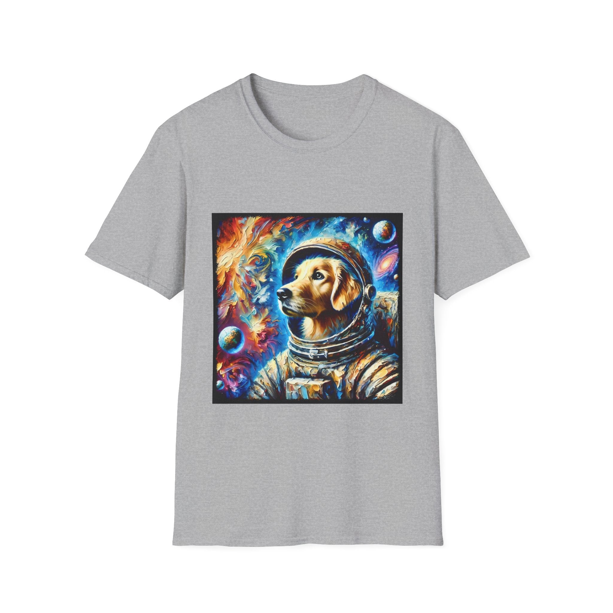 Golden Retriever Space Pup | Unisex Dog T-Shirt