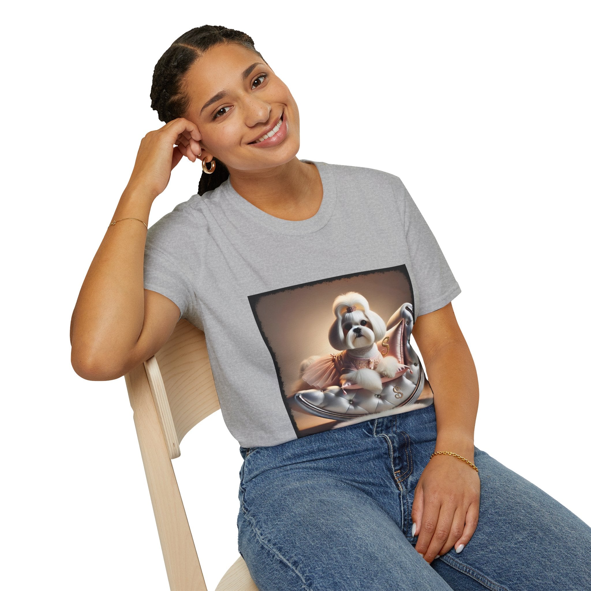 Shih Tzu Dazzling Diva | Unisex Dog T-Shirt