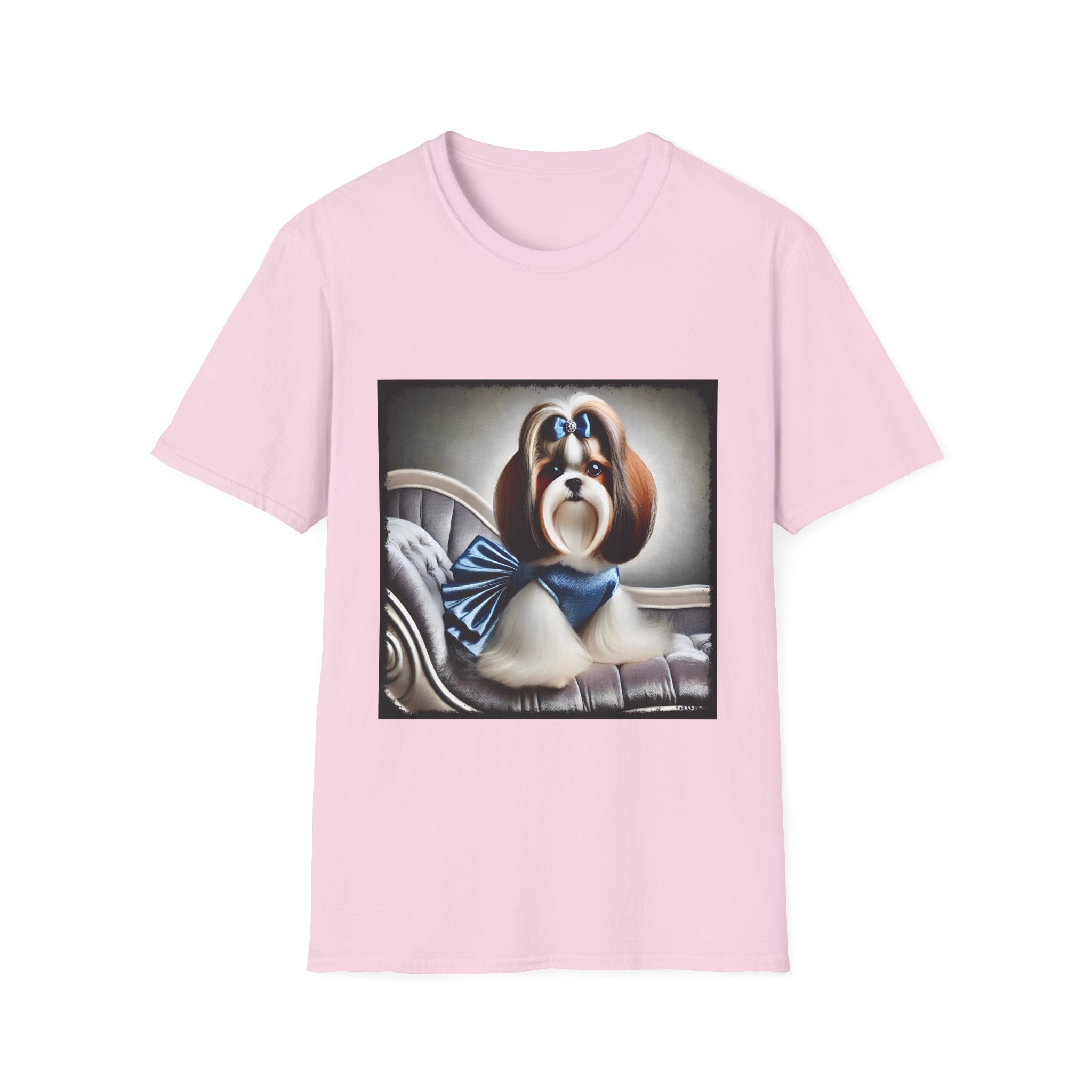 Shih Tzu Blue Belle | Unisex Dog T-Shirt