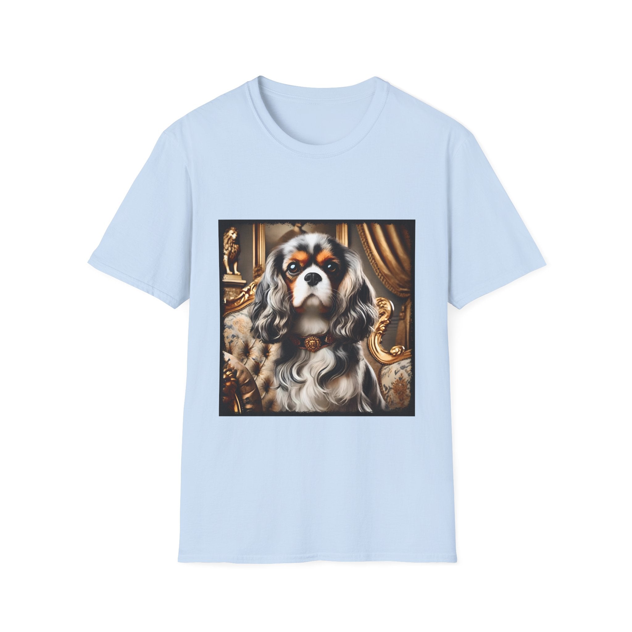 Cavalier King Charles Spaniel Gold Drip | Unisex Dog T-Shirt