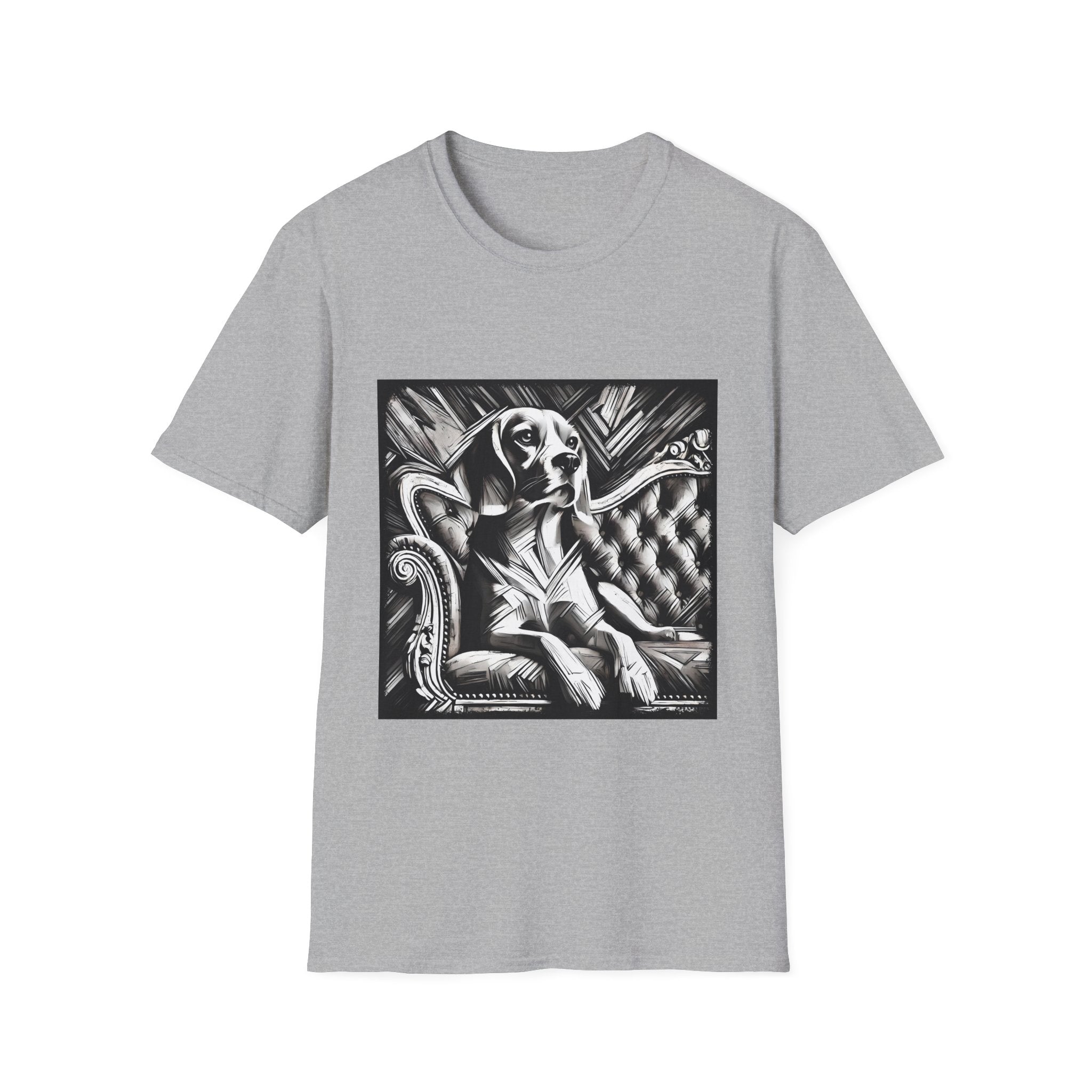 Beagle B&W Bold | Unisex Dog T-Shirt