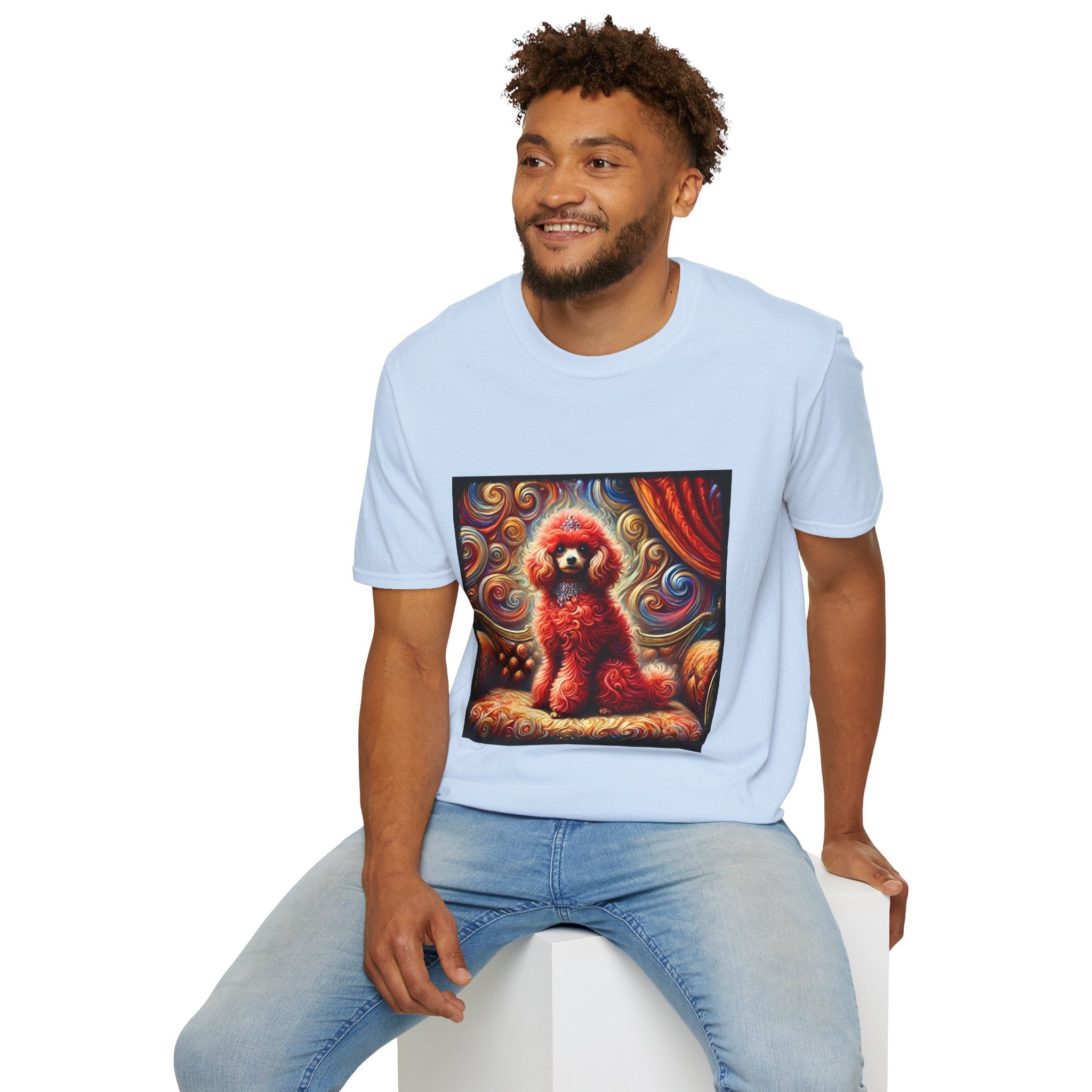 Poodle Fuzzy Swirl | Unisex Dog T-Shirt