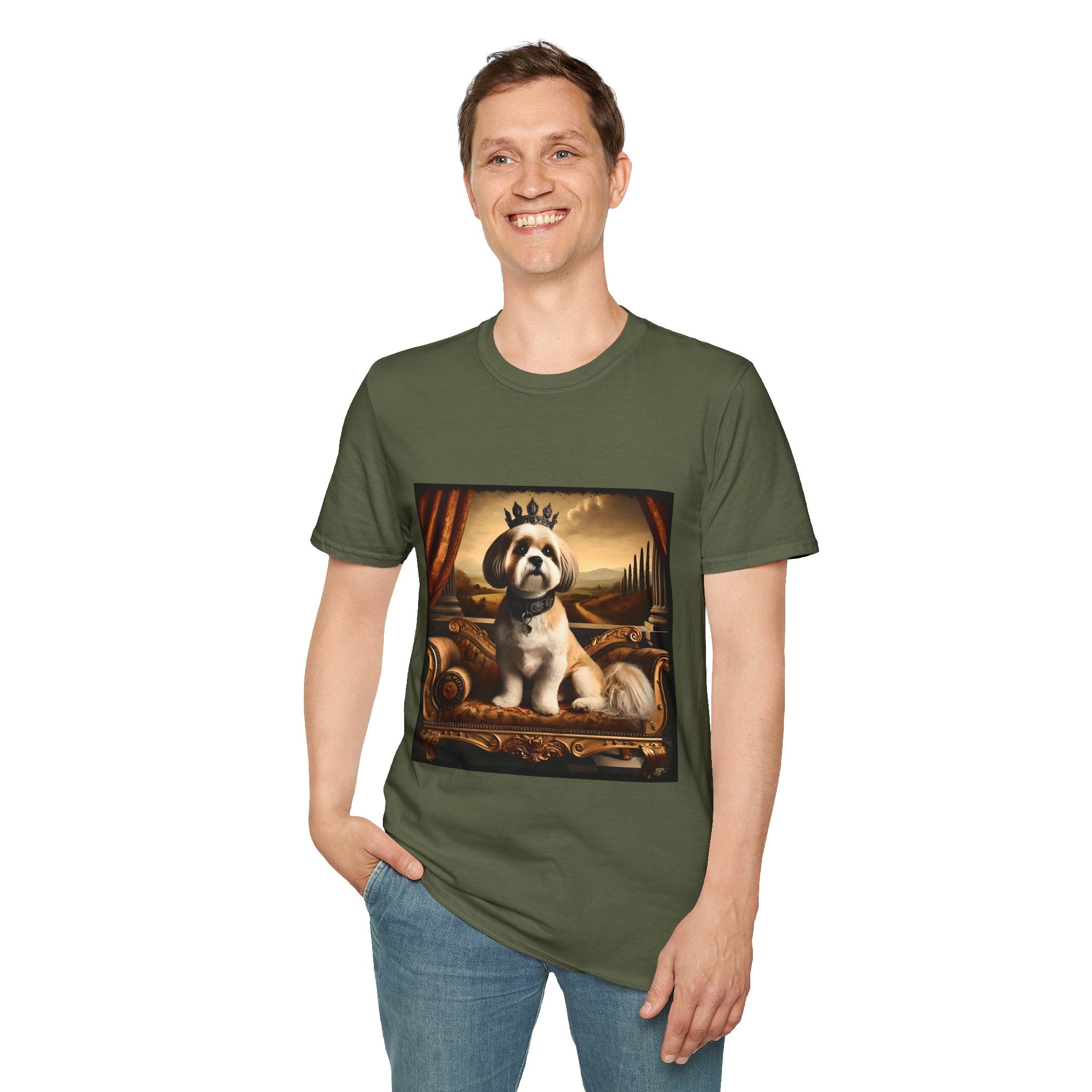 Shih Tzu Crowned Prince | Unisex Dog T-Shirt