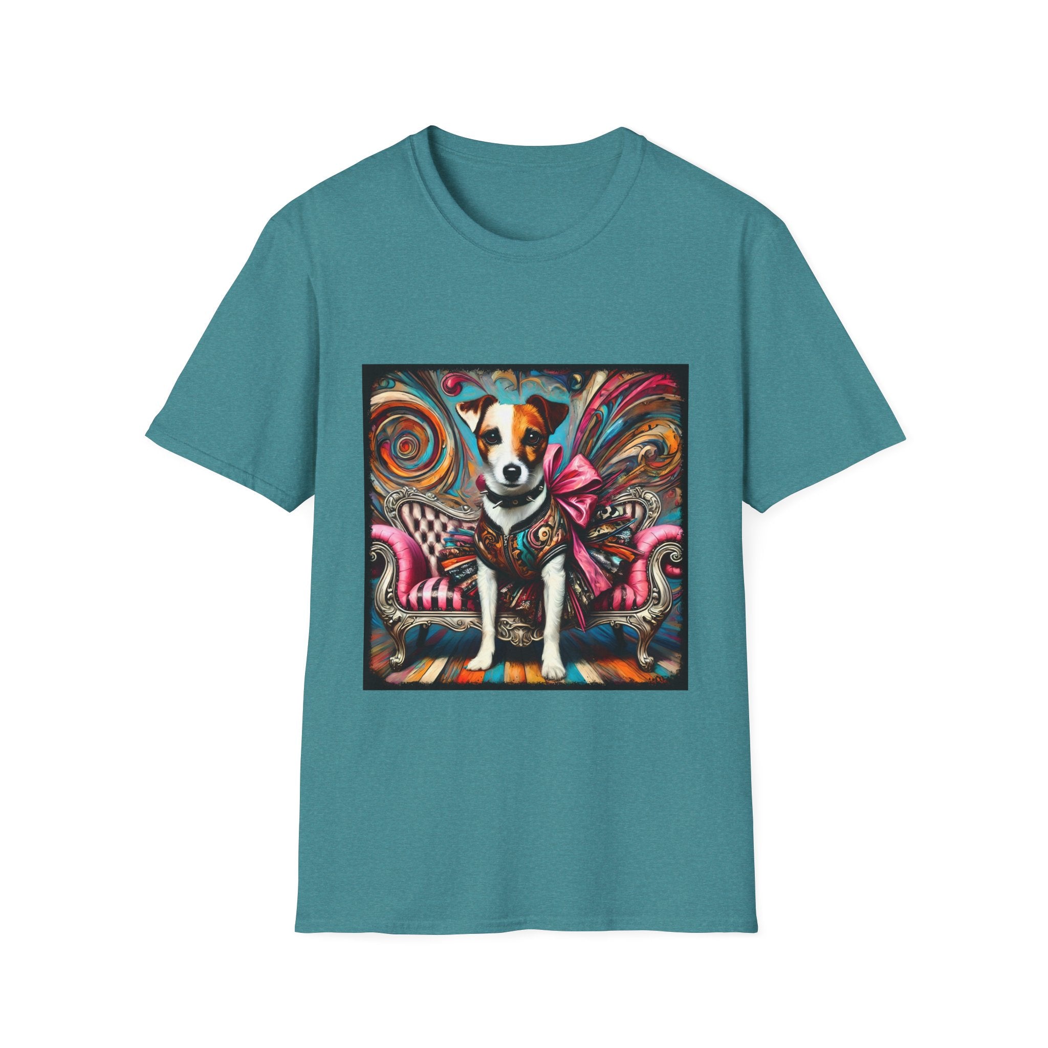 Jack Russell Terrier Chic Rocker | Unisex Dog T-Shirt