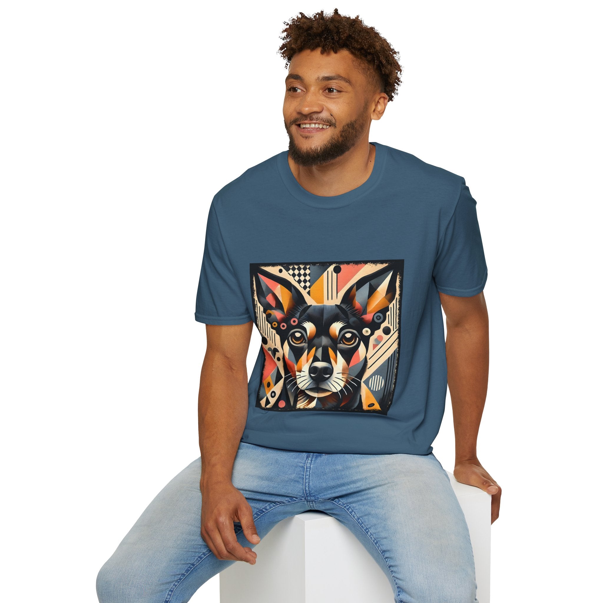 Chihuahua Bold Geometric | Unisex Dog T-Shirt