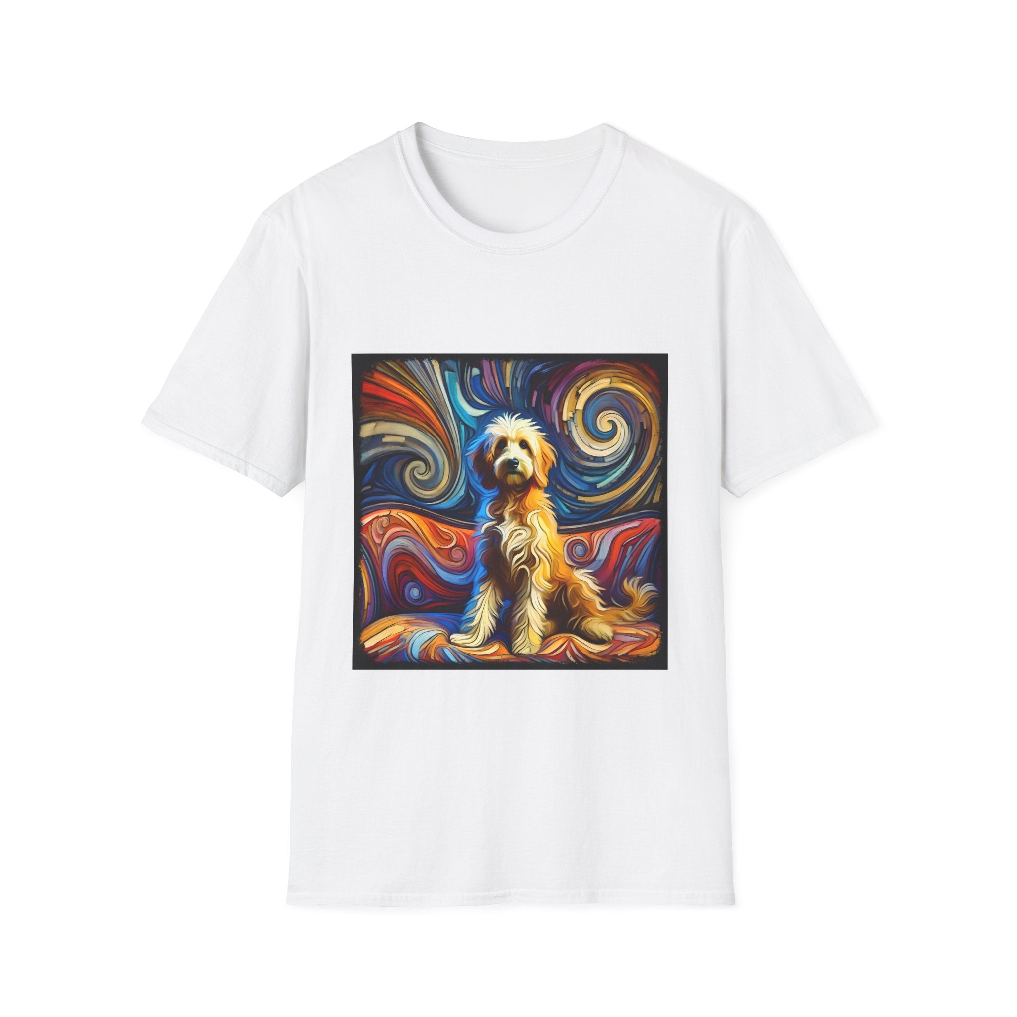 Goldendoodle Multicolored Swirl | Unisex Dog T-Shirt