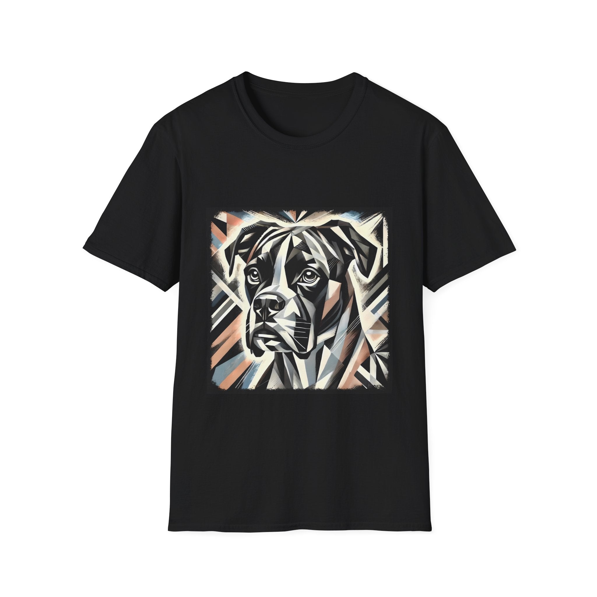 Boxer Bold Geometric | Unisex Dog T-Shirt