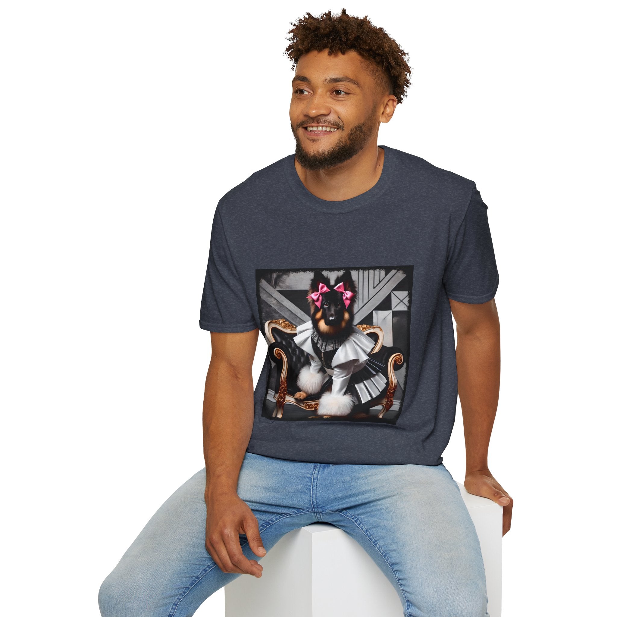 German Shepherd Classic Rocker | Unisex Dog T-Shirt