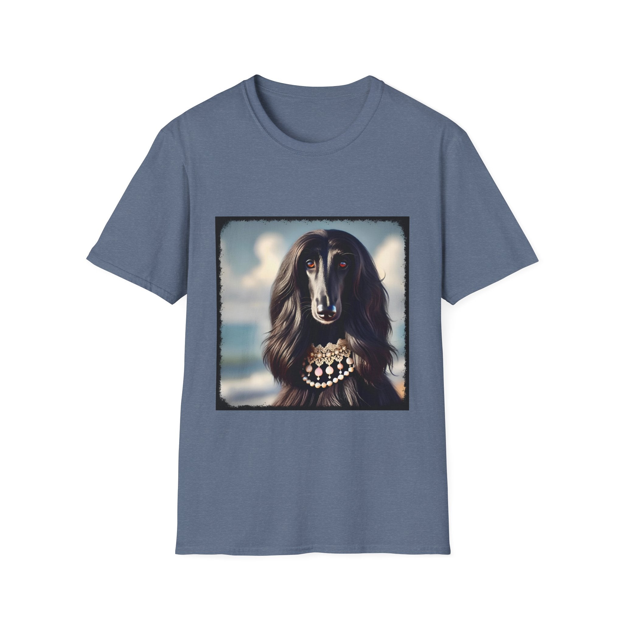 Afghan Hound Beach Bombshell | Unisex Dog T-Shirt
