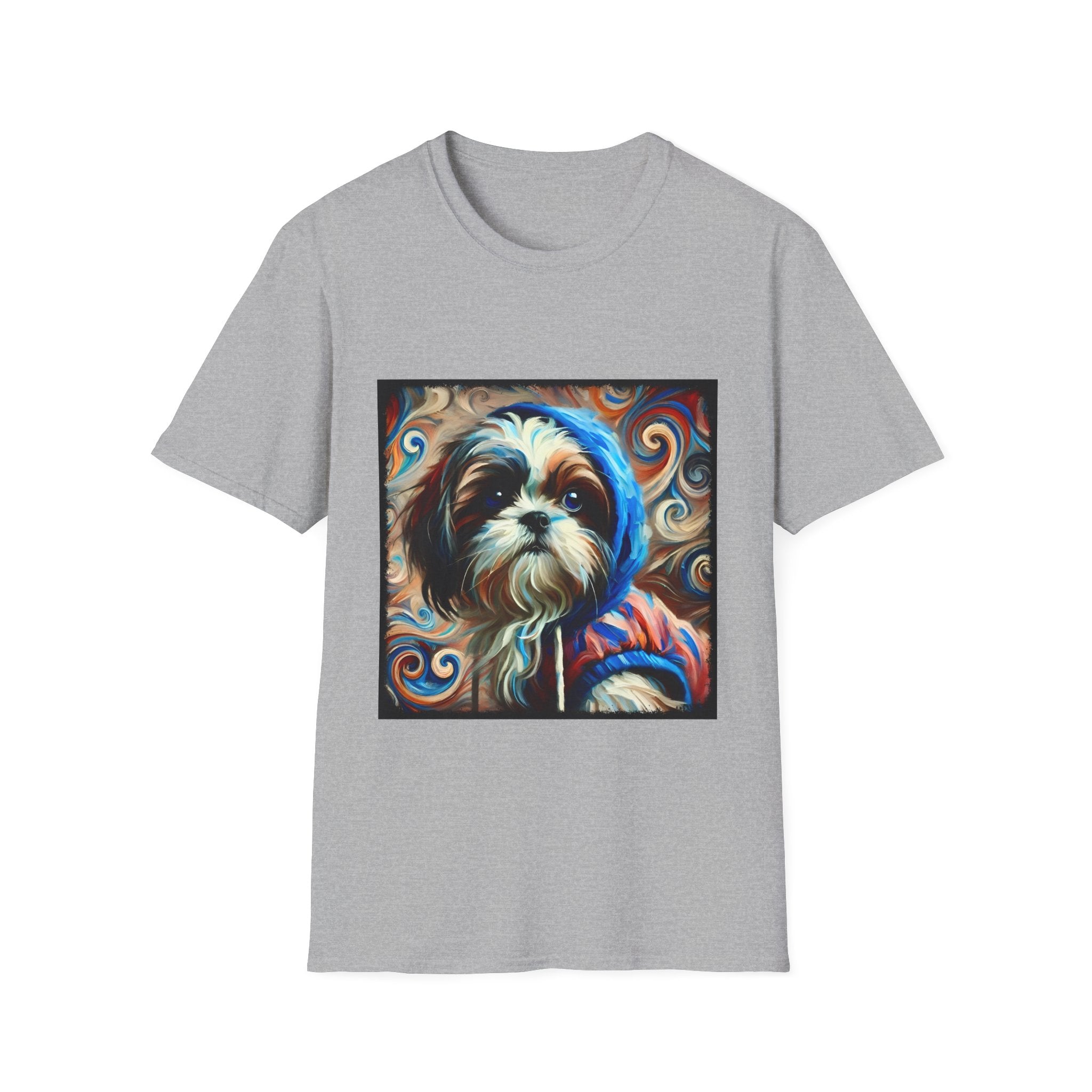Shih Tzu Lowkey Swirl | Unisex Dog T-Shirt