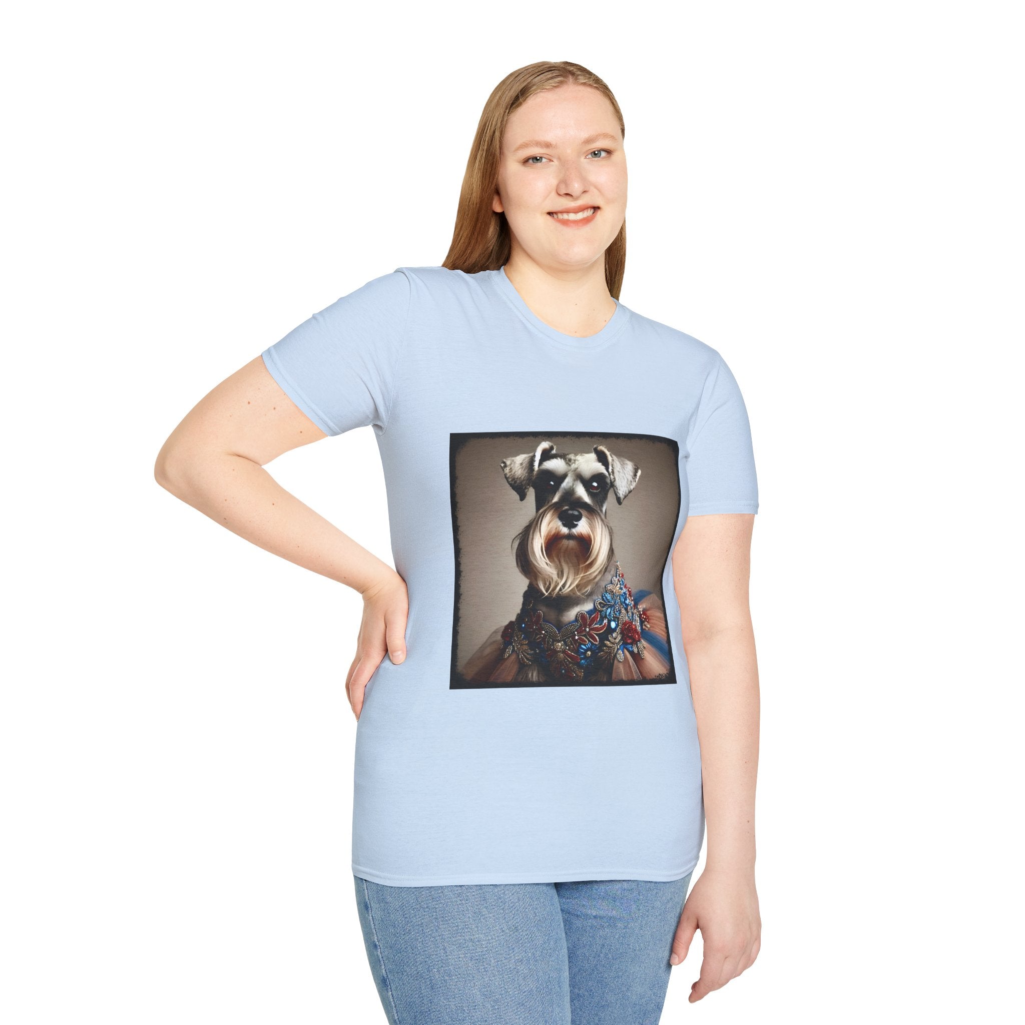 Schnauzer Bougie Babe | Unisex Dog T-Shirt