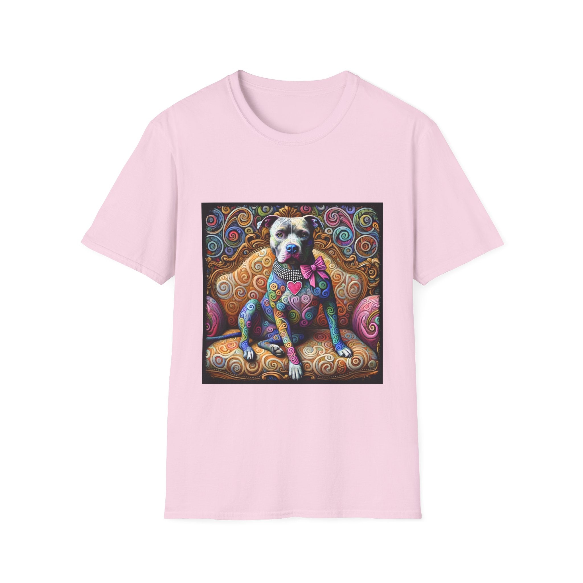 American Pit Bull Terrier Love Swirl | Unisex Dog T-Shirt
