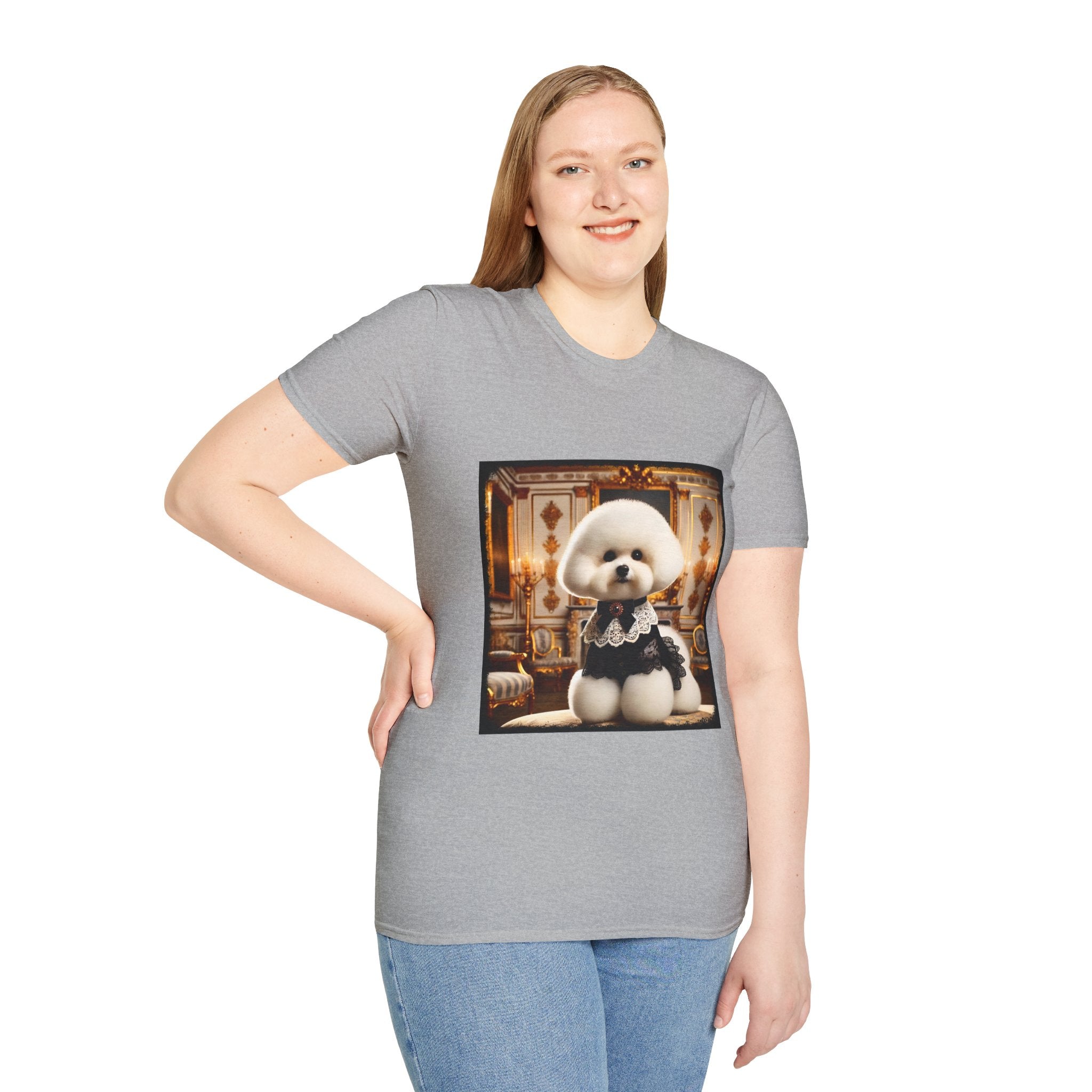 Bichon Frise Posh Paw | Unisex Dog T-Shirt