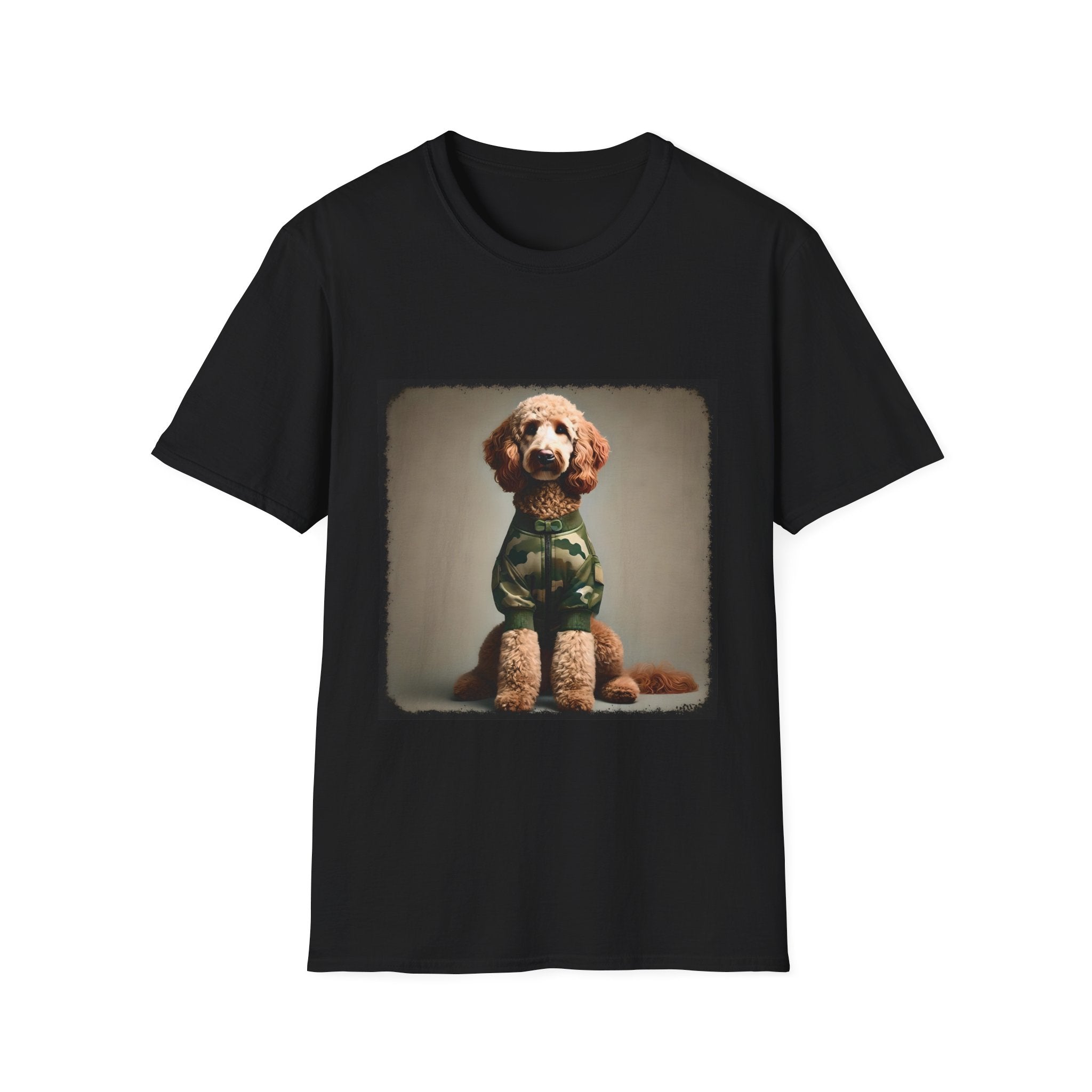 Labradoodle Camo Cutie | Unisex Dog T-Shirt