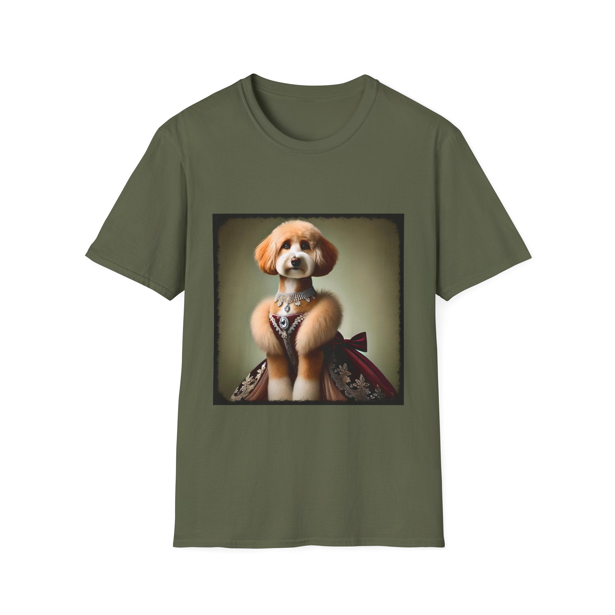 Aussiedoodle Diamond Drip | Unisex Dog T-Shirt