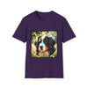 Bernese Mountain Dog Pixel Classic | Unisex Dog T-Shirt