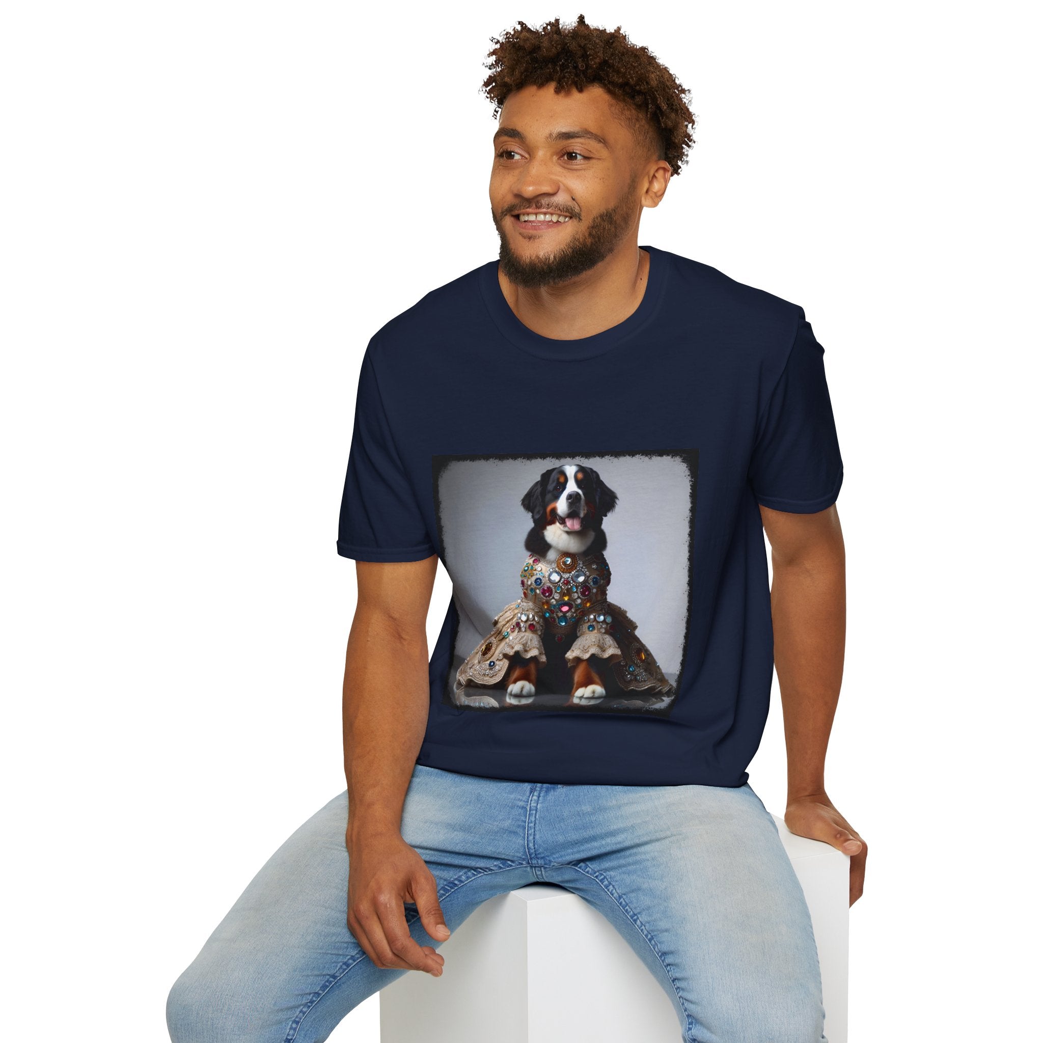 Bernese Mountain Dog Luxe Treasure | Unisex Dog T-Shirt