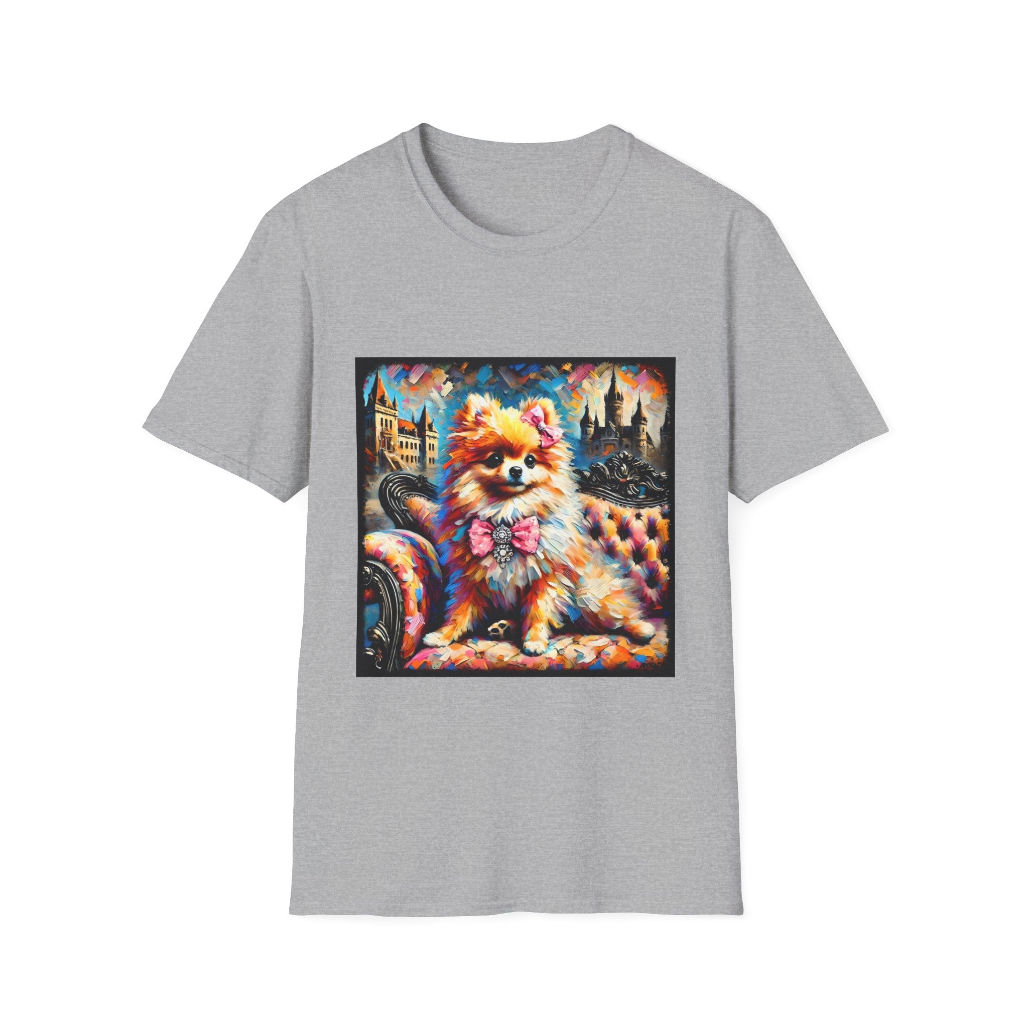 Pomeranian Diamond Princess Classic  | Unisex Dog T-Shirt