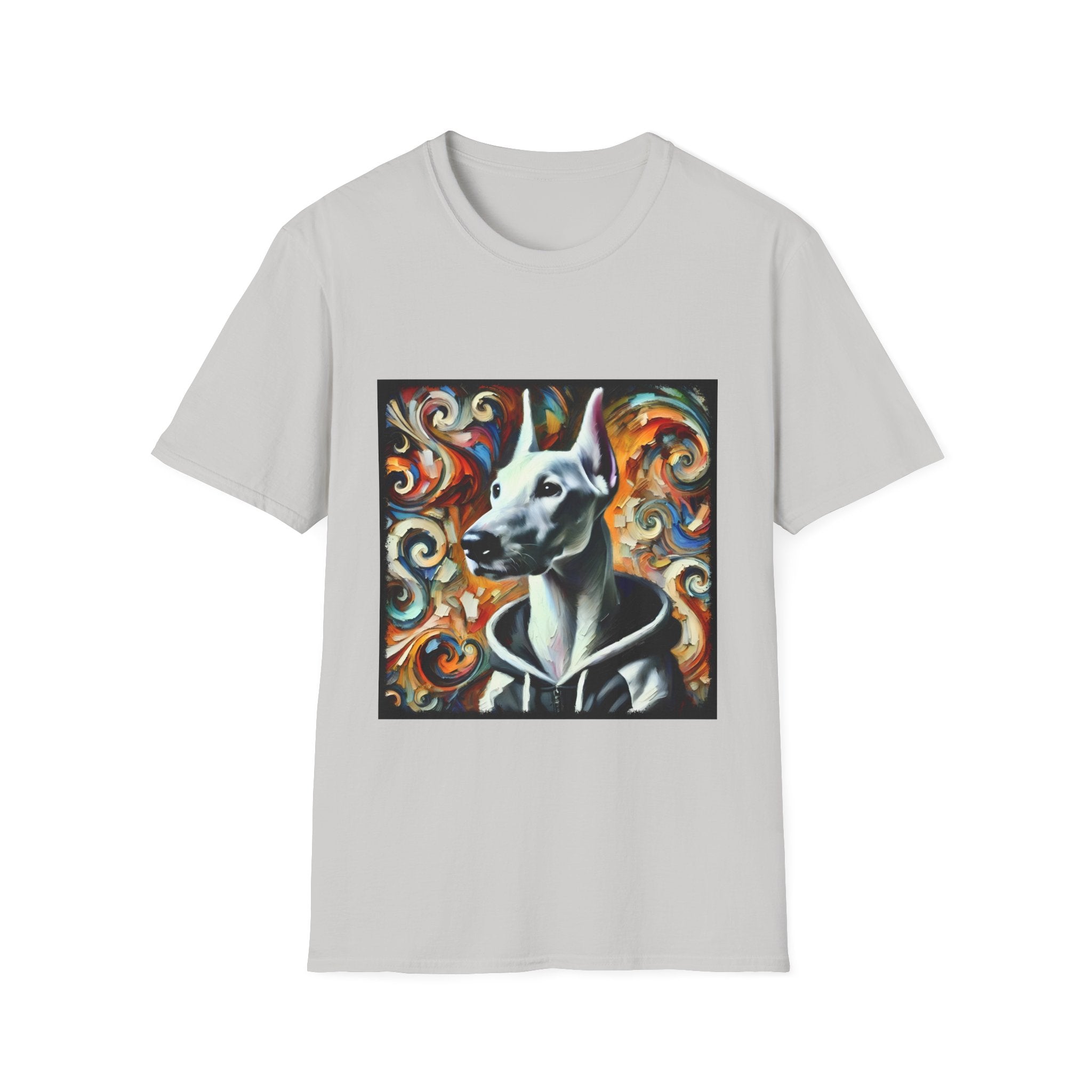 Doberman Pinscher Street Swirl | Unisex Dog T-Shirt
