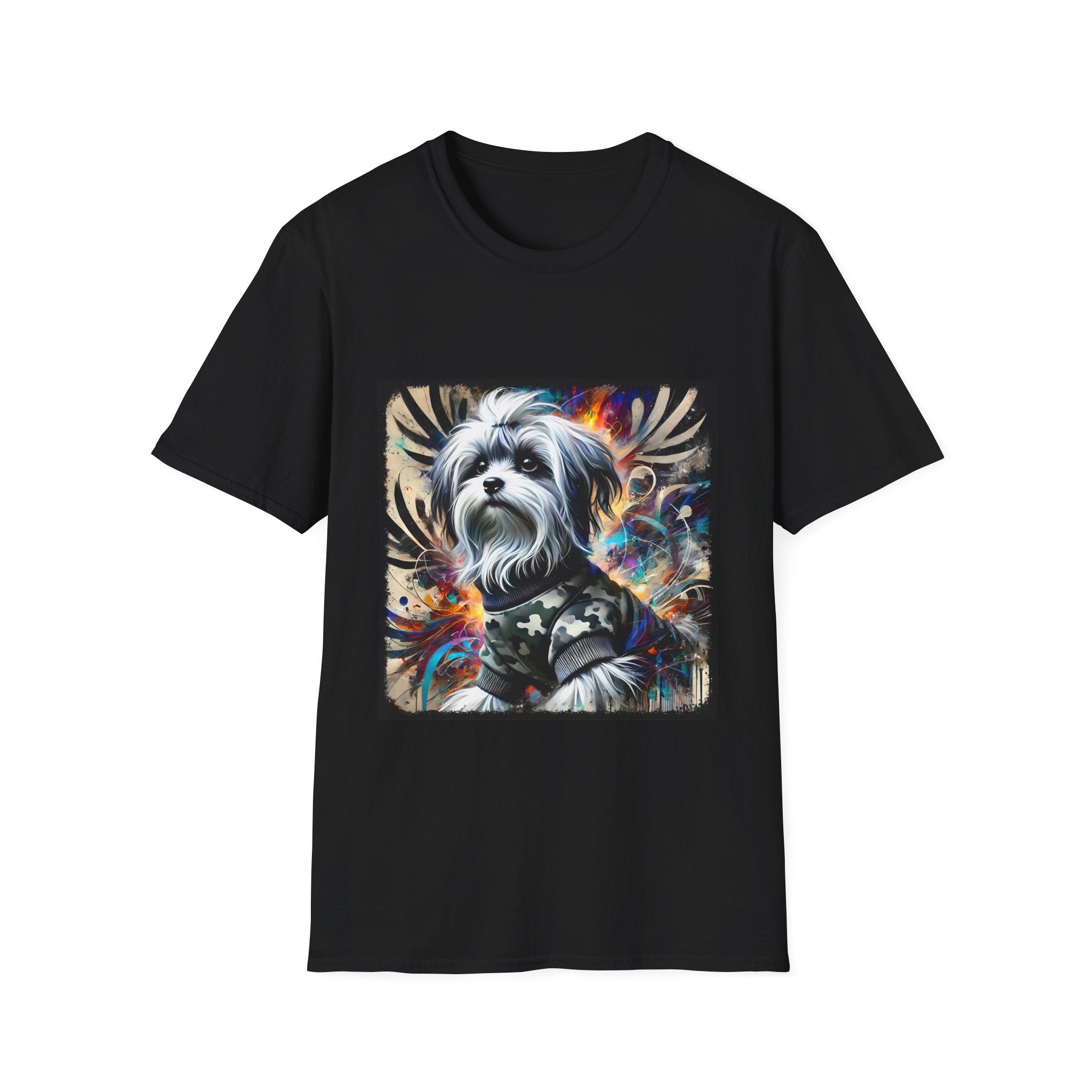Maltese Bold Armor Classic | Unisex Dog T-Shirt