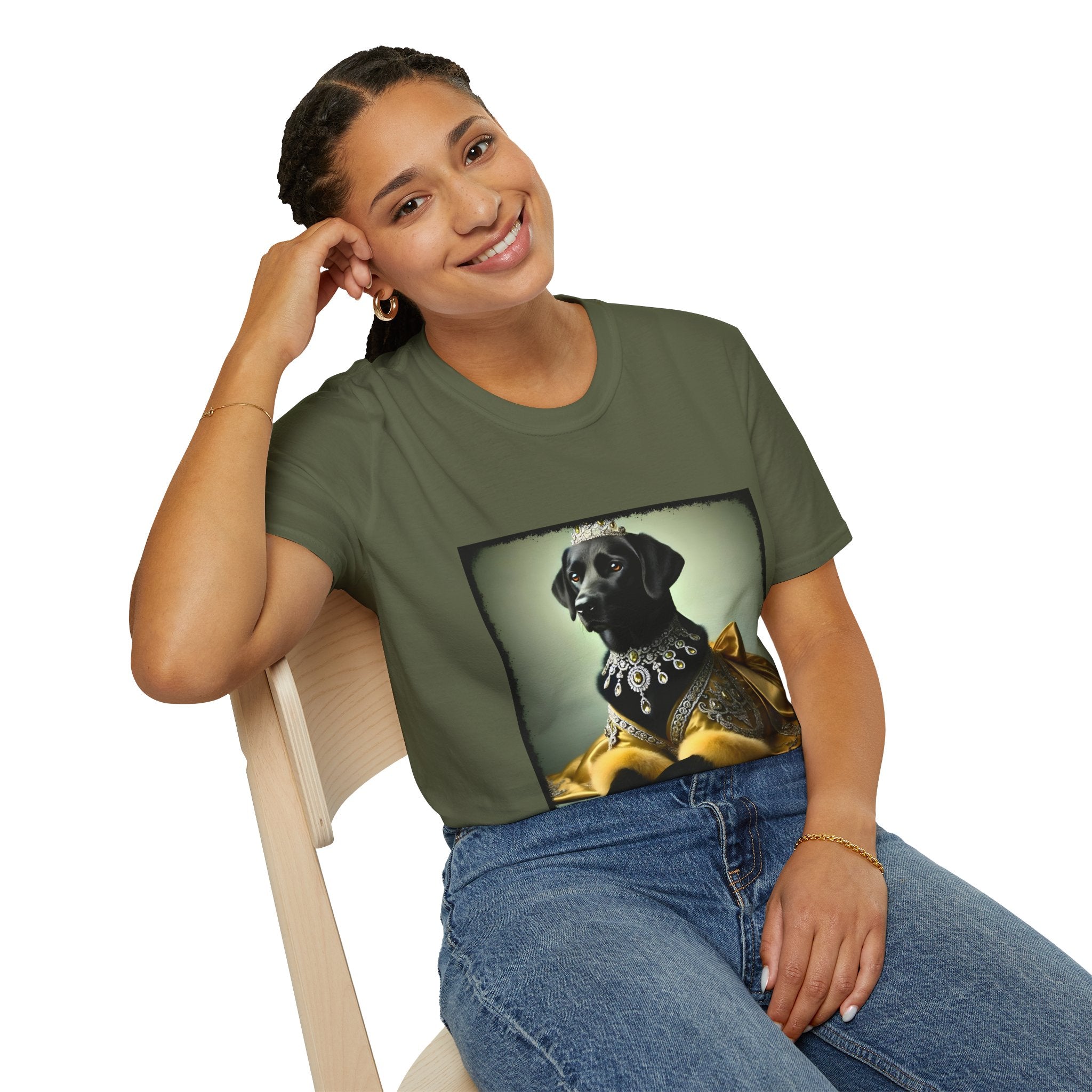 Labrador Retriever Citrine Queen | Unisex Dog T-Shirt