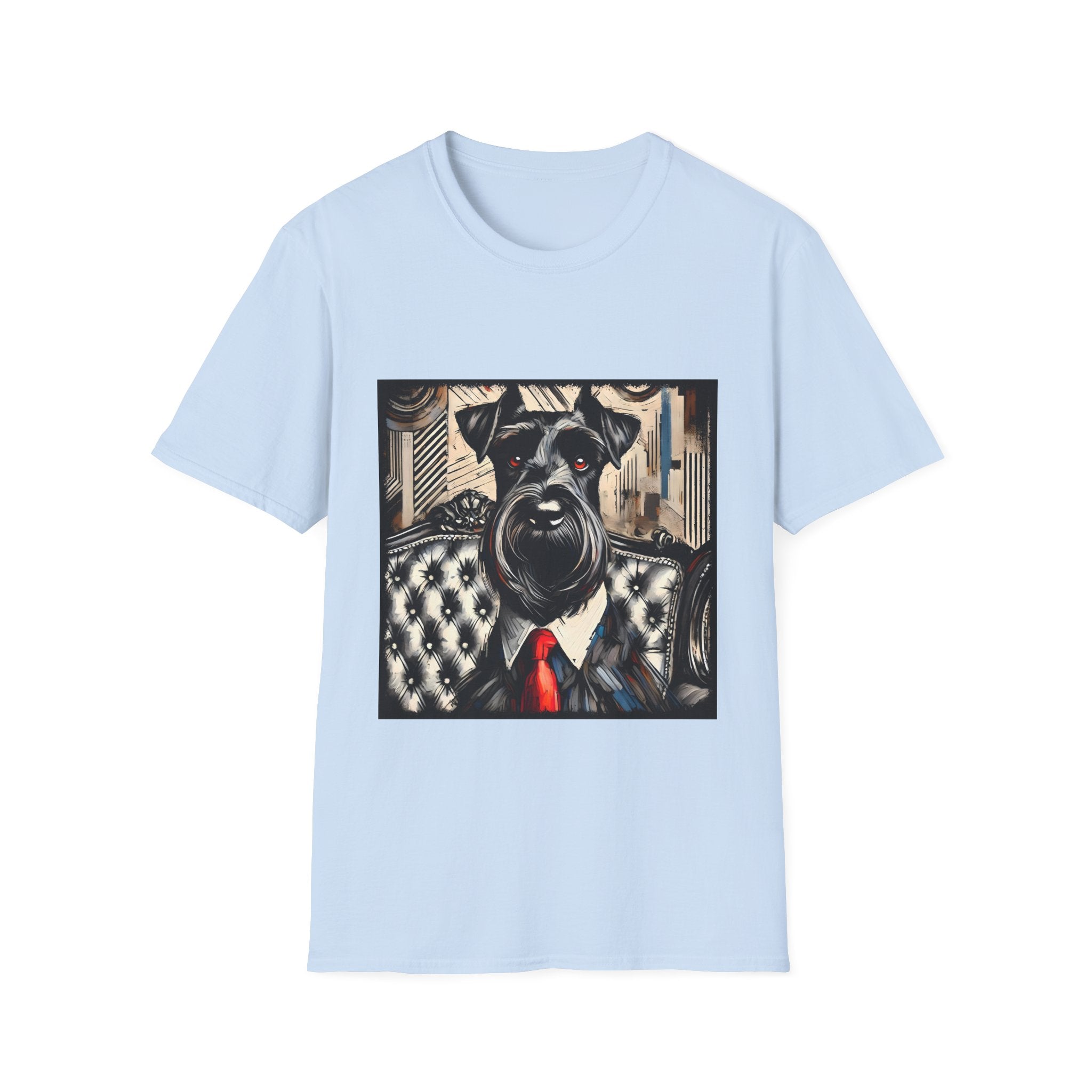 Schnauzer Bold Gentleman | Unisex Dog T-Shirt
