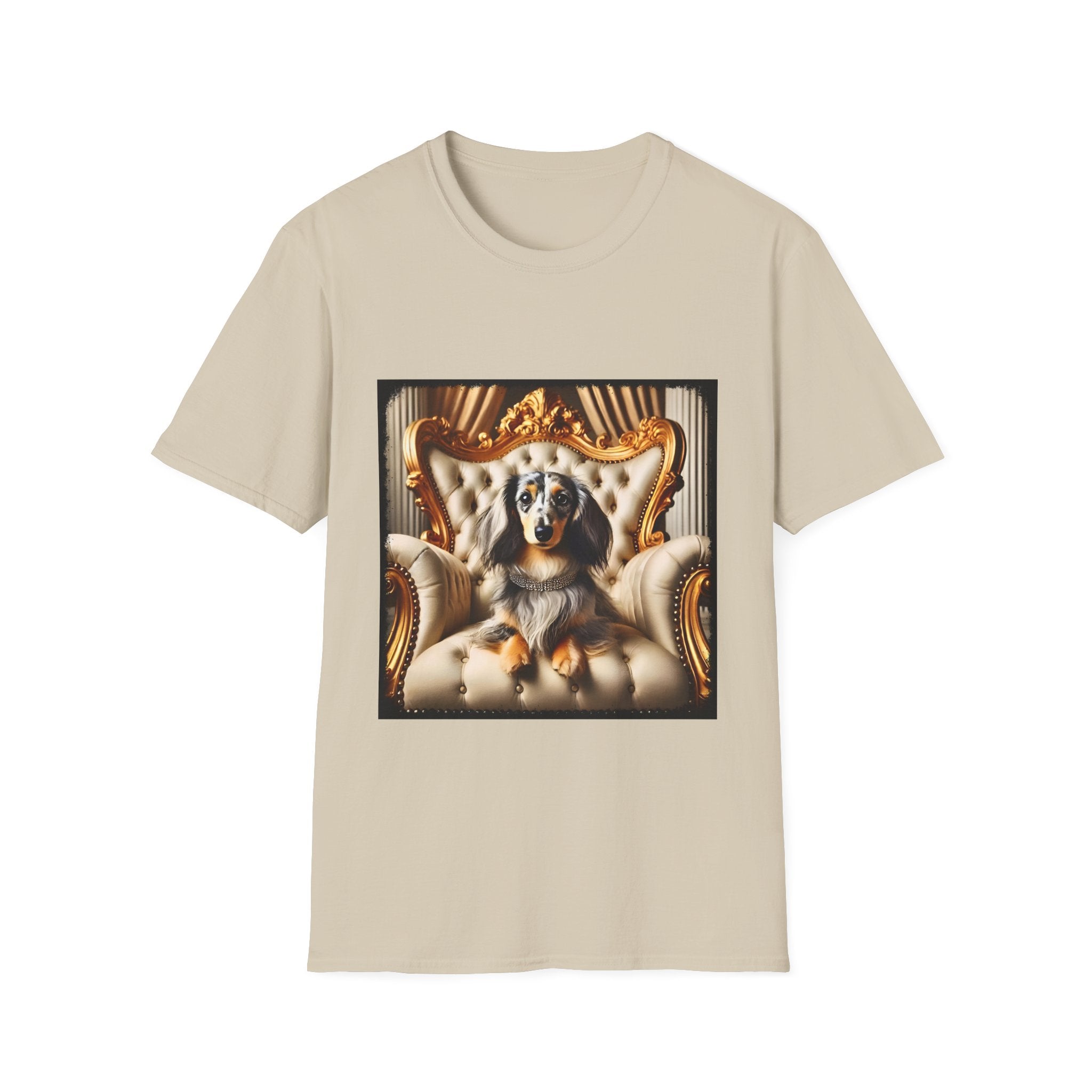 Dachshund Golden Glamour | Unisex Dog T-Shirt