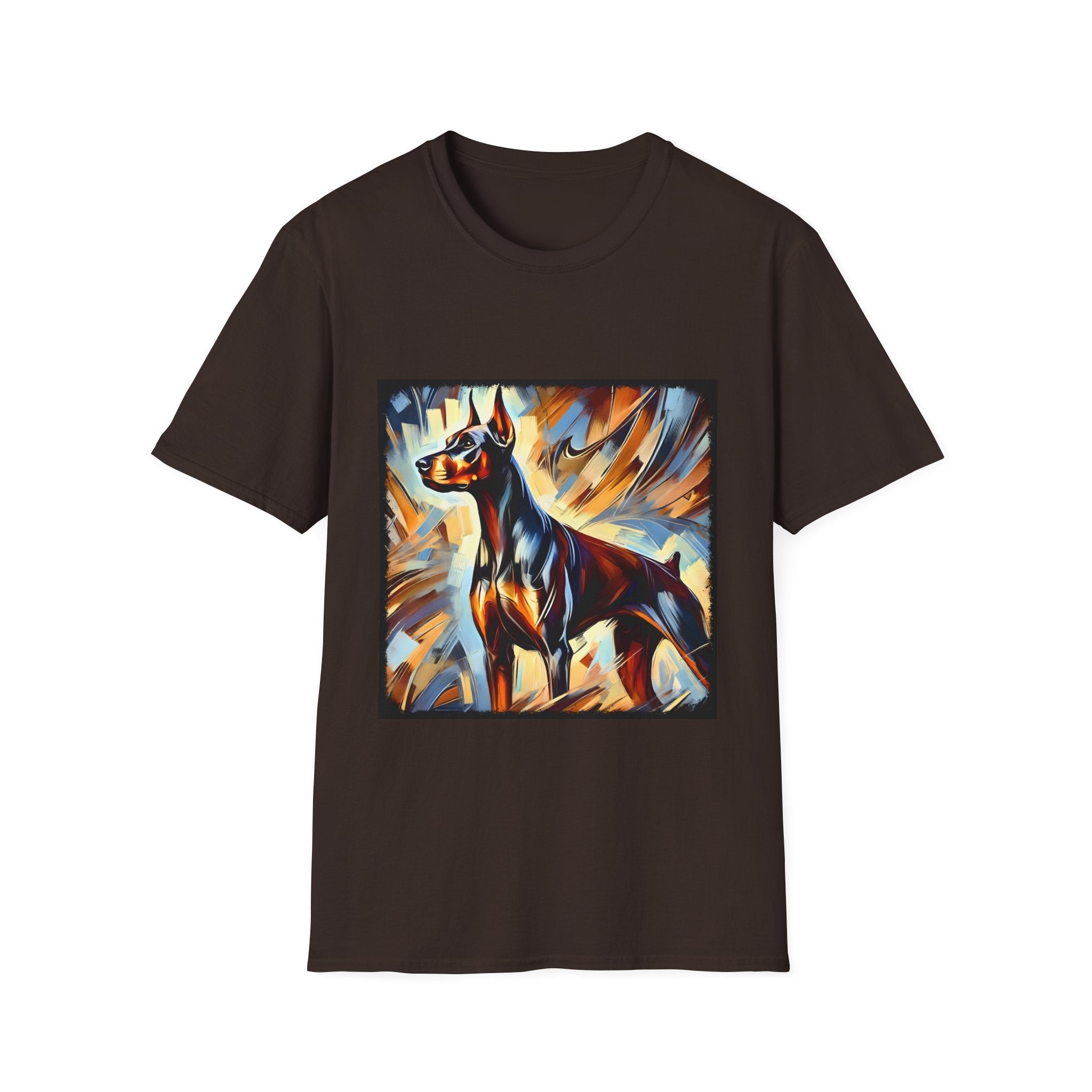 Doberman Pinscher Fire Classic | Unisex Dog T-Shirt