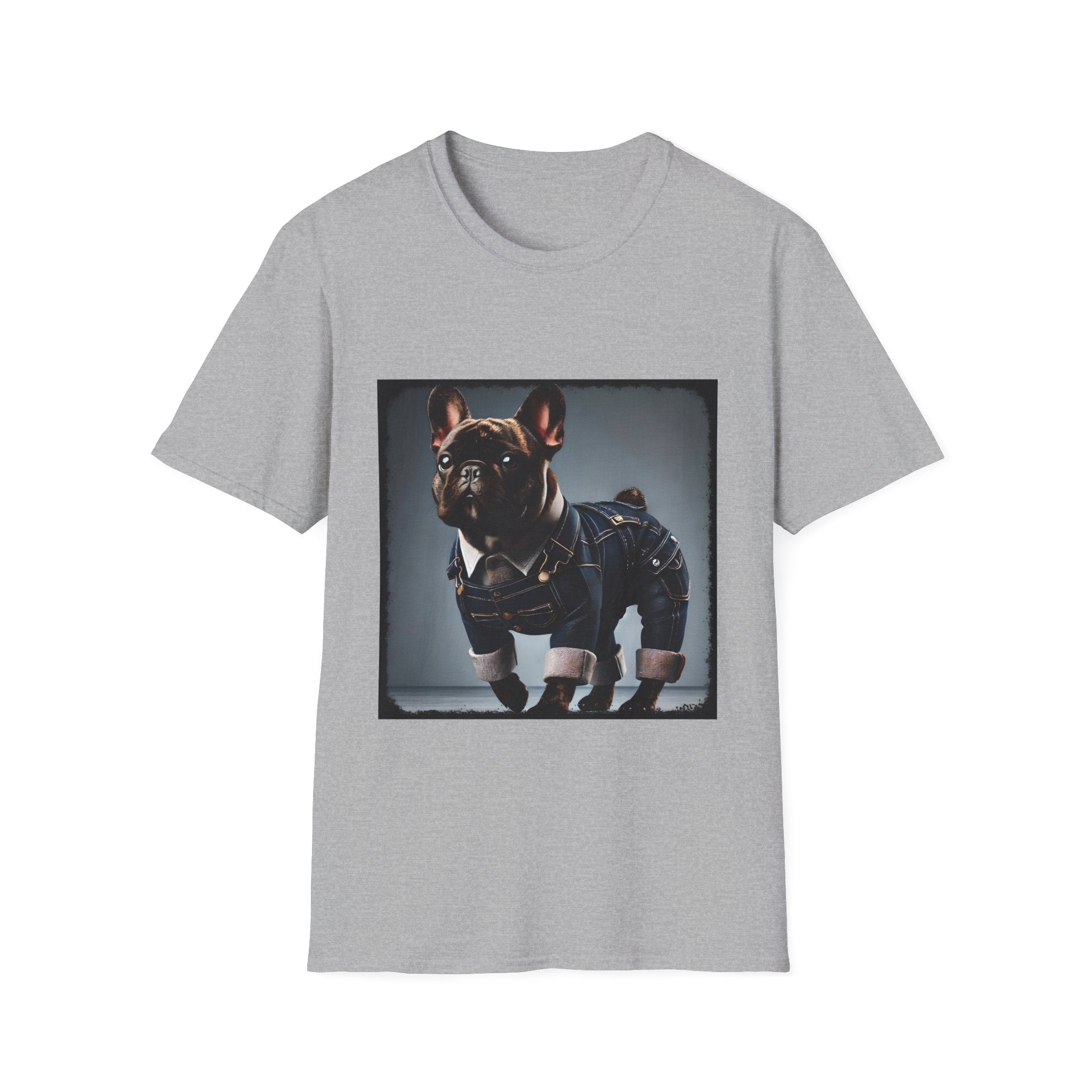 French Bulldog Denim Dream | Unisex Dog T-Shirt