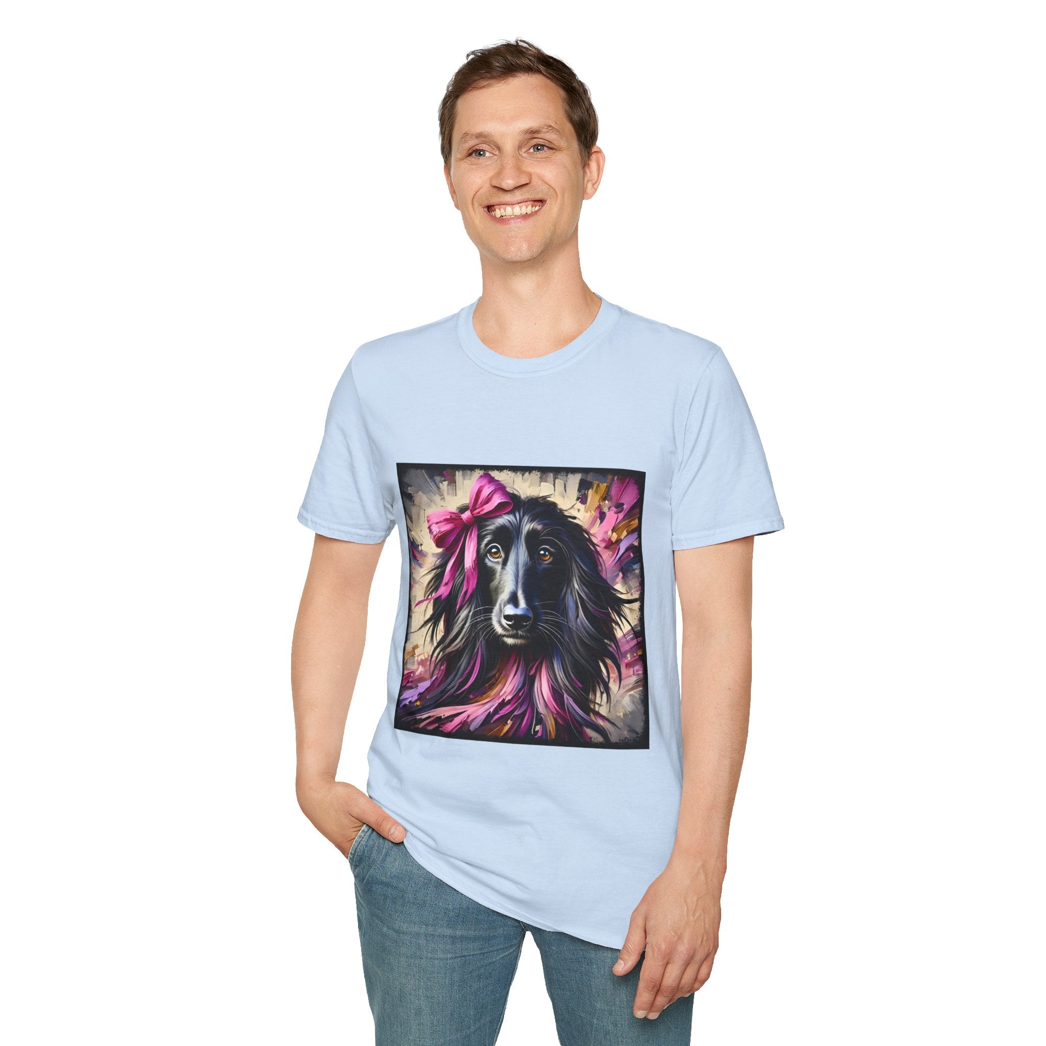 Afghan Hound Bold Classic | Unisex Dog T-Shirt