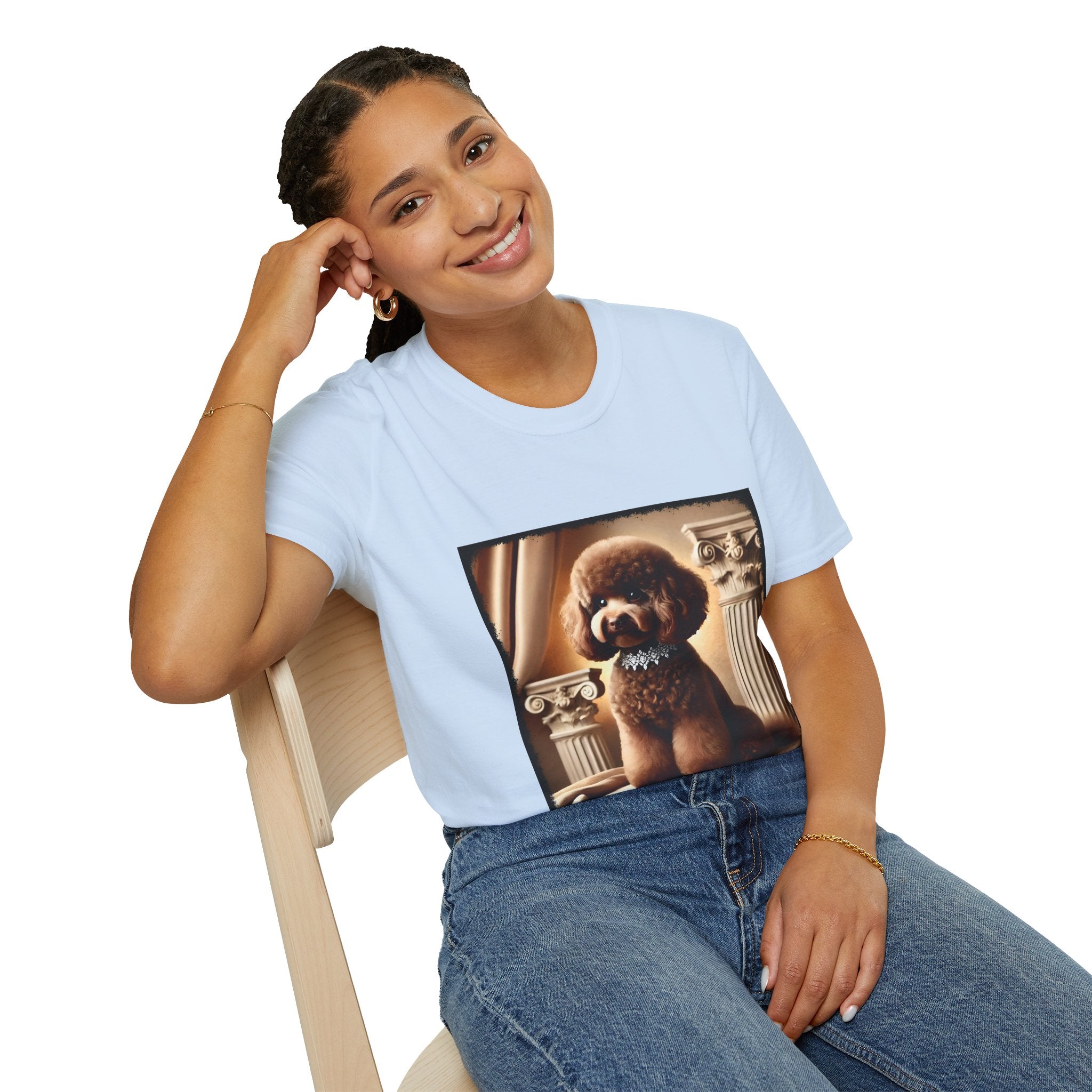 Poodle Ruff Royalty | Unisex Dog T-Shirt