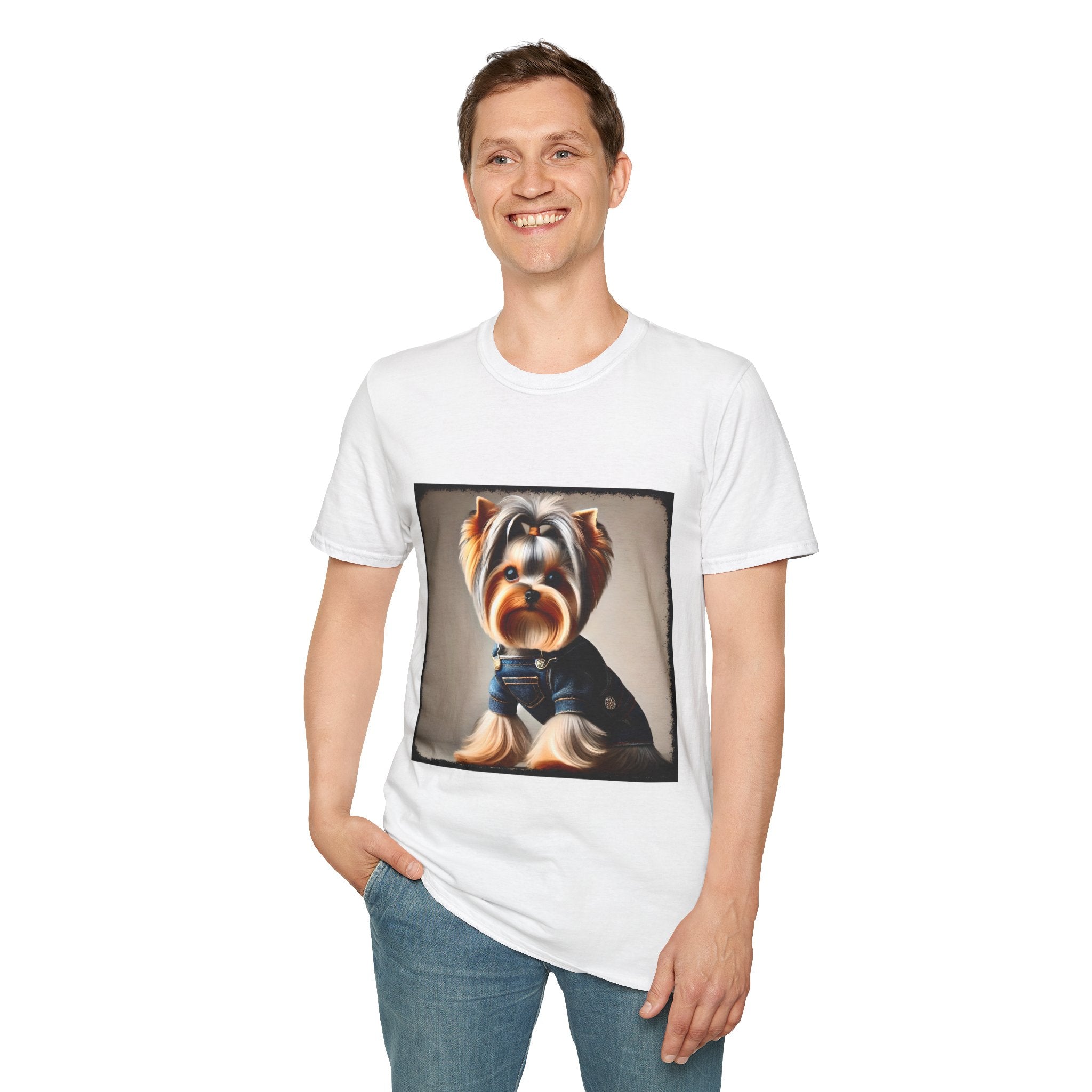 Yorkshire Terrier Jean Babe | Unisex Dog T-Shirt