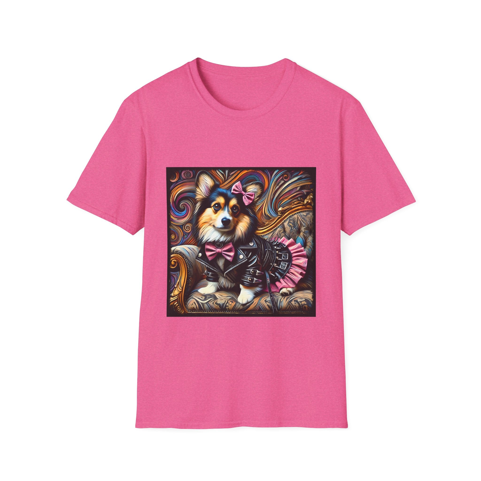 Pembroke Welsh Corgi Edgy Rocker II | Unisex Dog T-Shirt