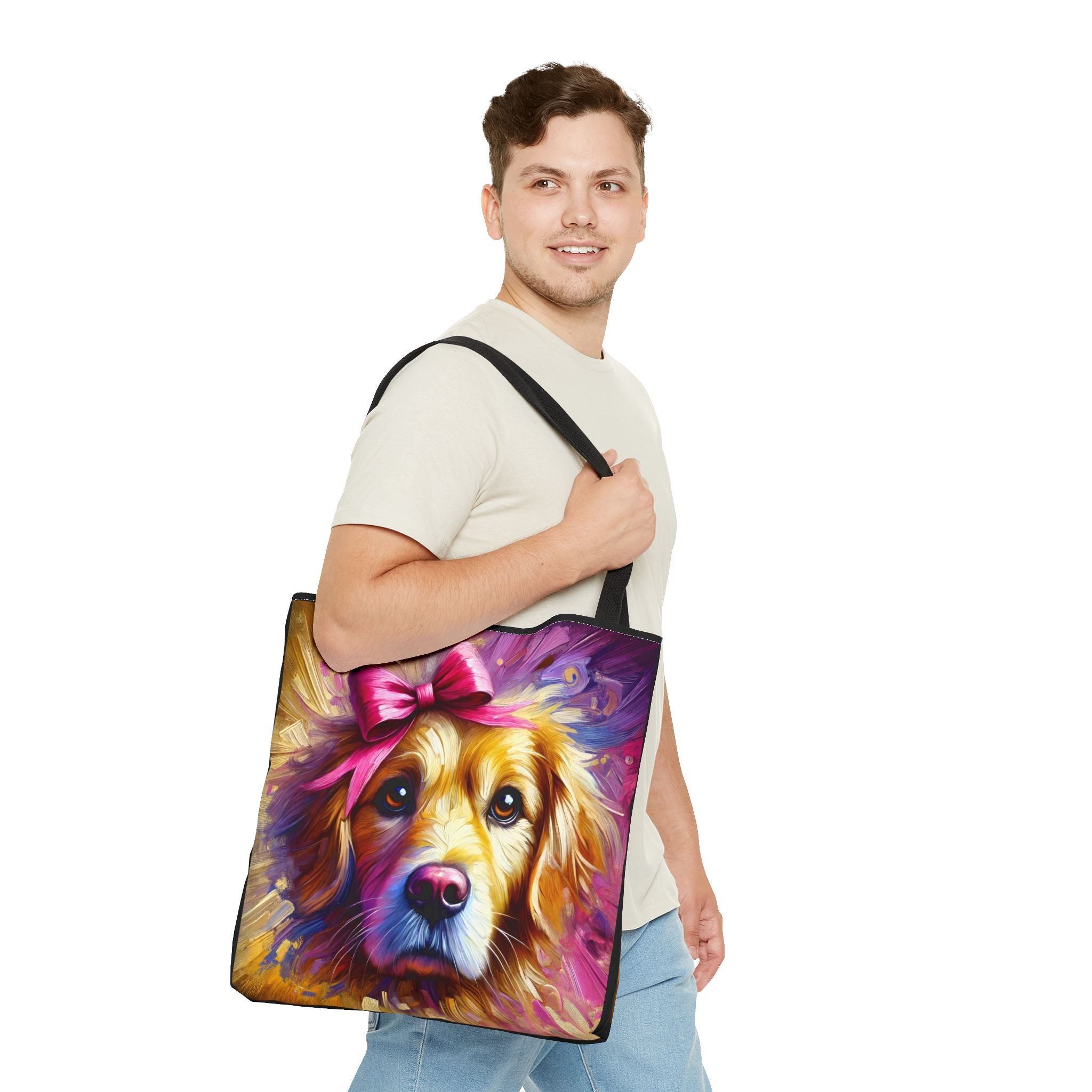Golden Retriever Radiant Classic | Dog Themed Tote Bag