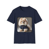 Pomeranian Pure Denim | Unisex Dog T-Shirt