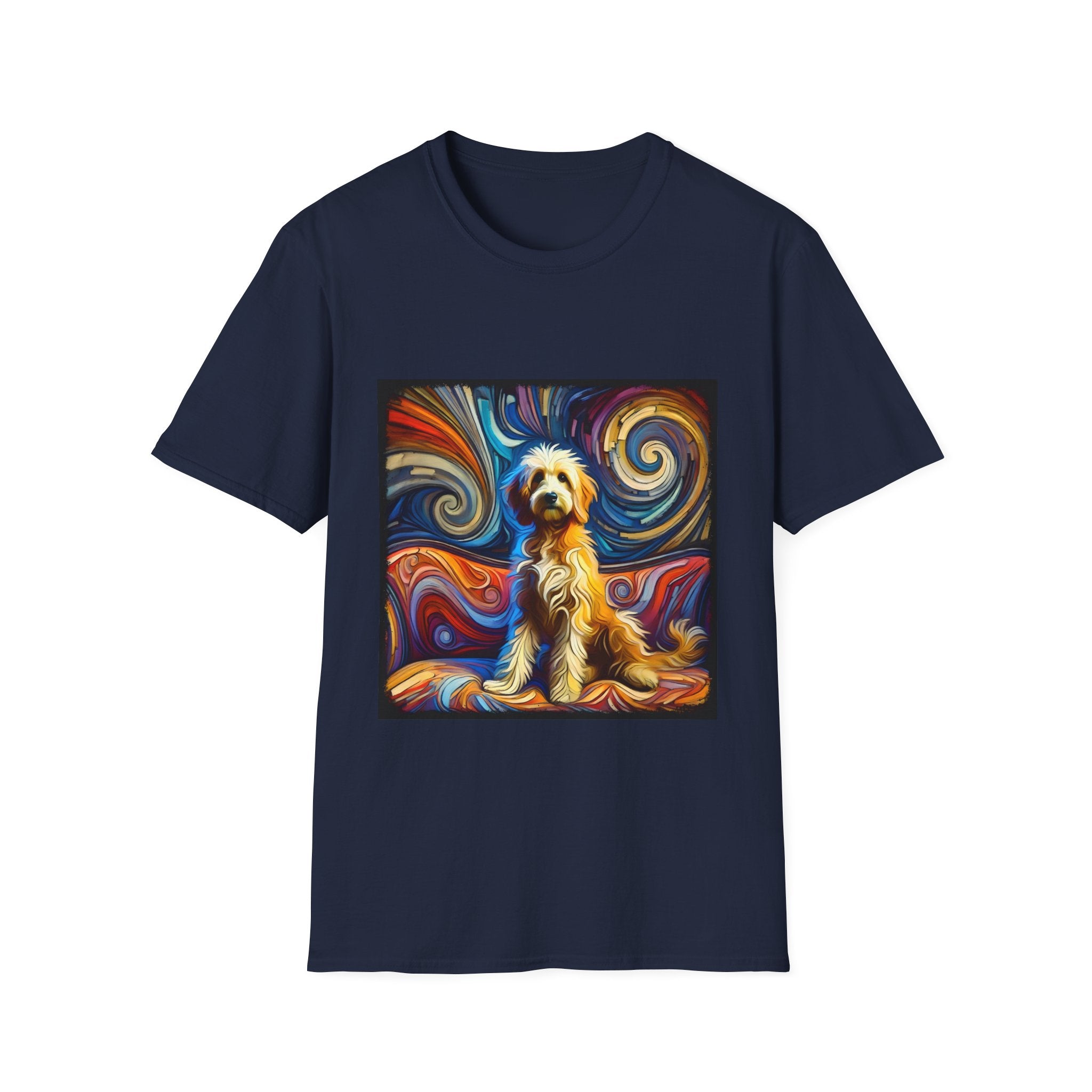 Goldendoodle Multicolored Swirl | Unisex Dog T-Shirt