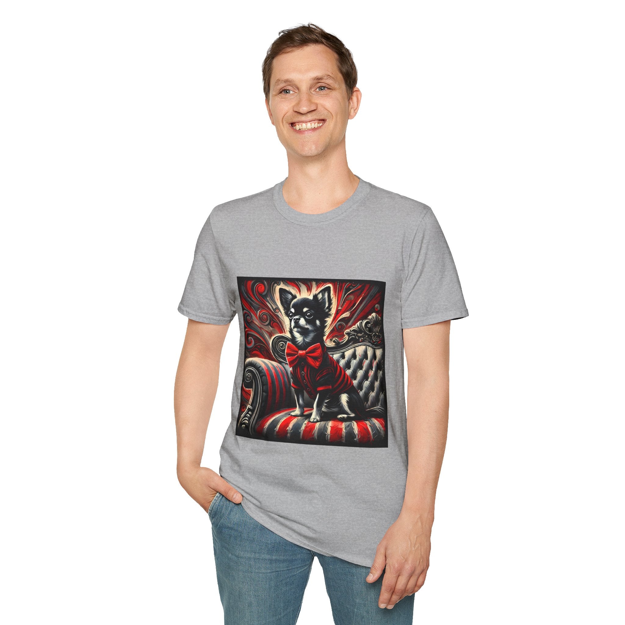 Chihuahua Red Rocker | Unisex Dog T-Shirt