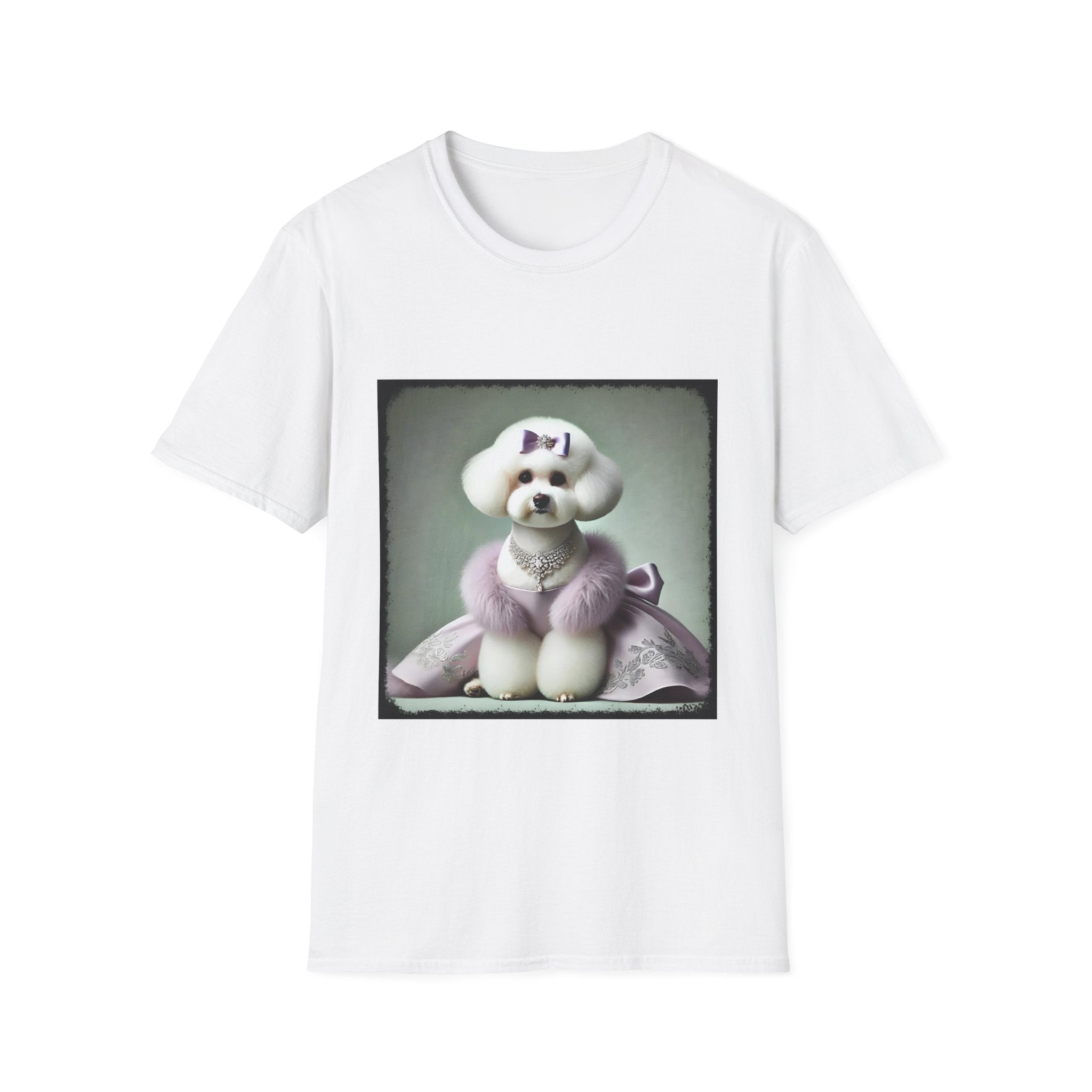 Bichon Frise Glam Girl | Unisex Dog T-Shirt